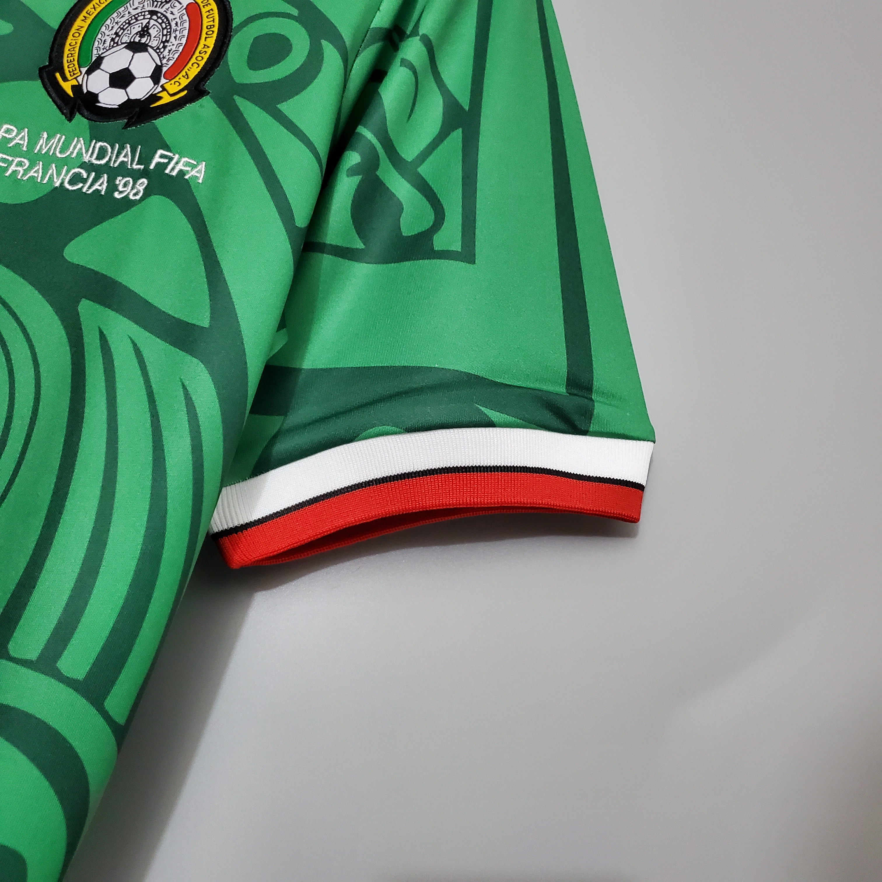 AlphaJersey-Retro Mexico 1998 Home Jersey