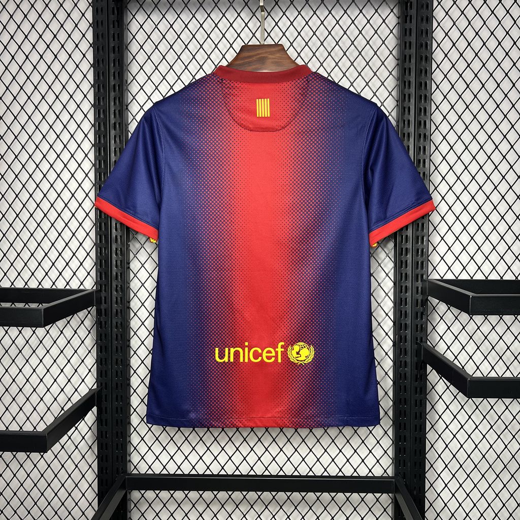 AlphaJersey-Retro Barcelona 12-13 Home Stadium Jersey