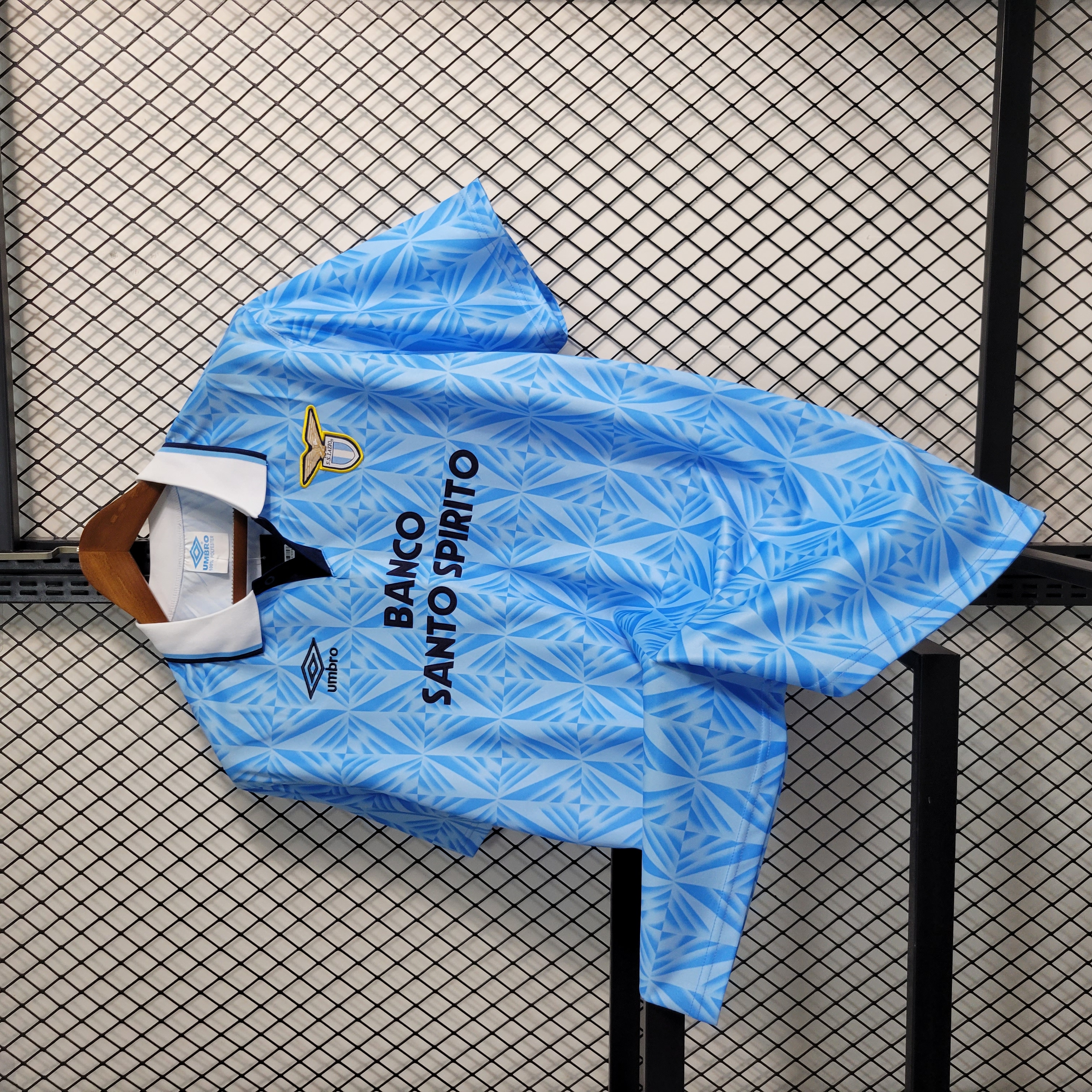 AlphaJersey-Retro Lazio 91-93 Home Stadium Jersey