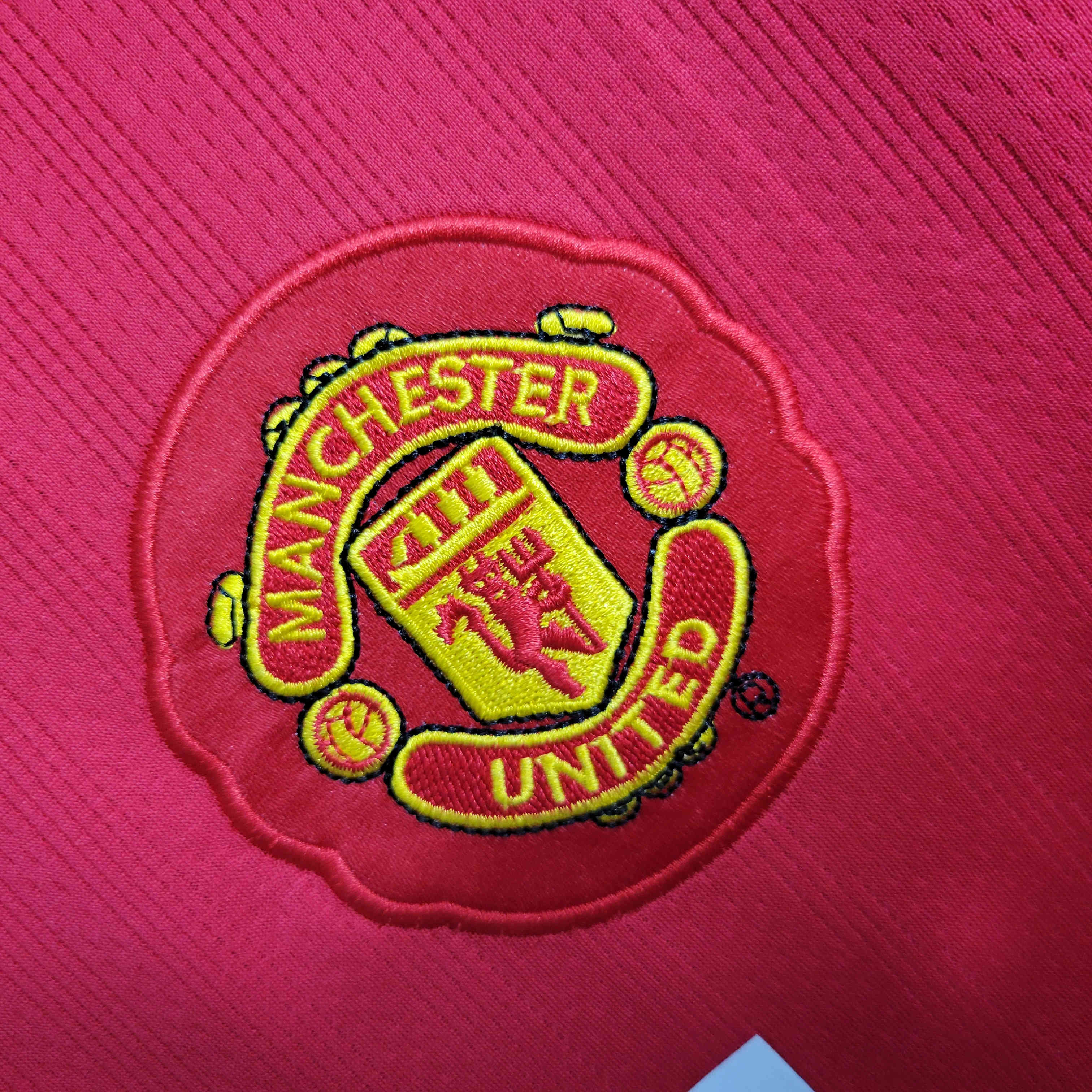 AlphaJersey-Retro Manchester United 07-08 Home Jersey - Champions League Final Version