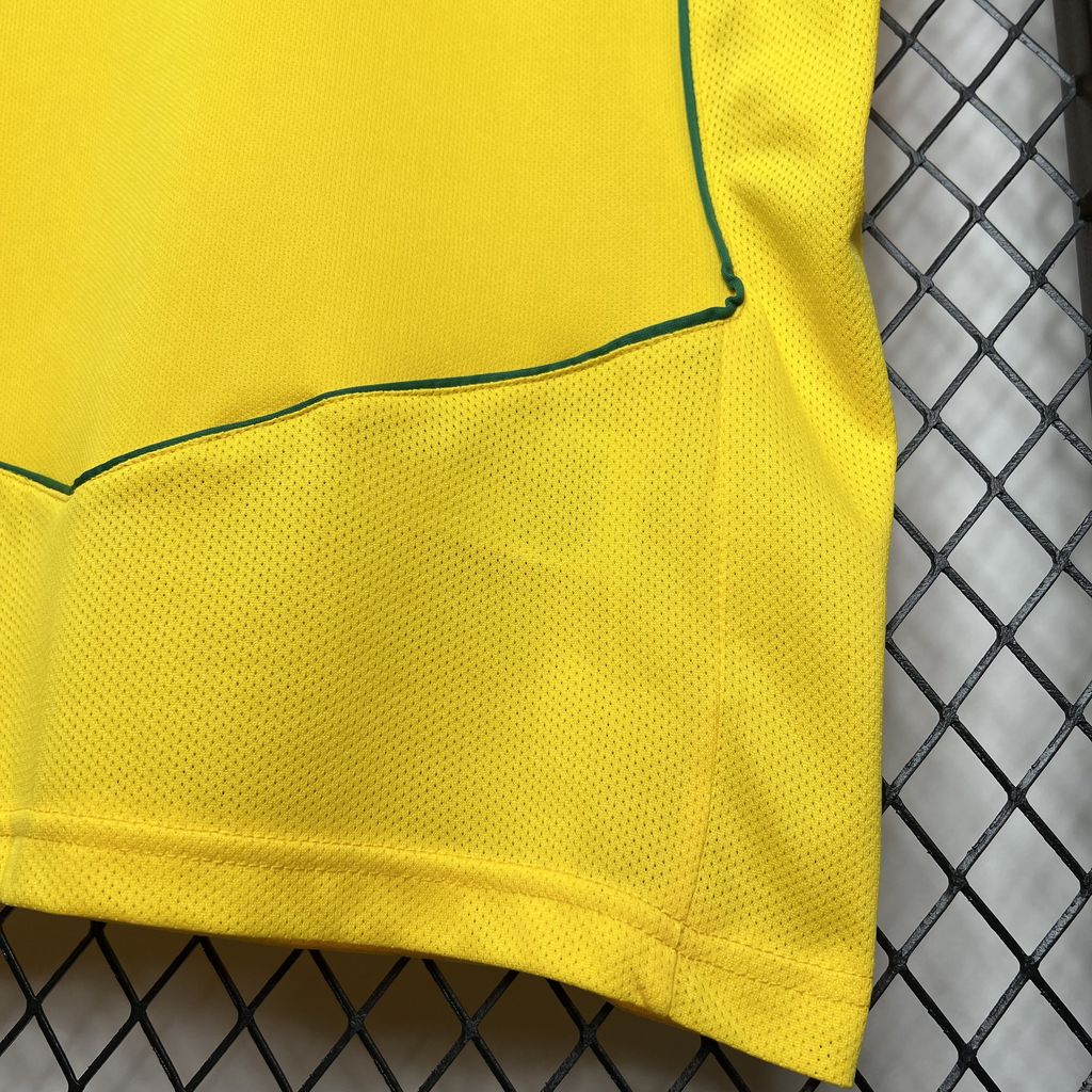 AlphaJersey-Retro Brazil 2004 Home Jersey