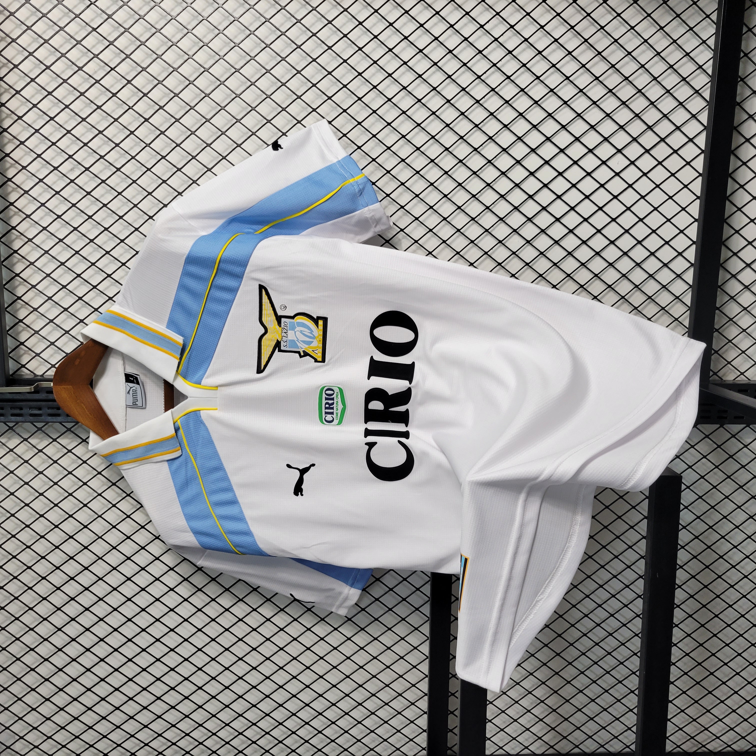 AlphaJersey-Retro Lazio 1999-00 Centenary Home Stadium Jersey