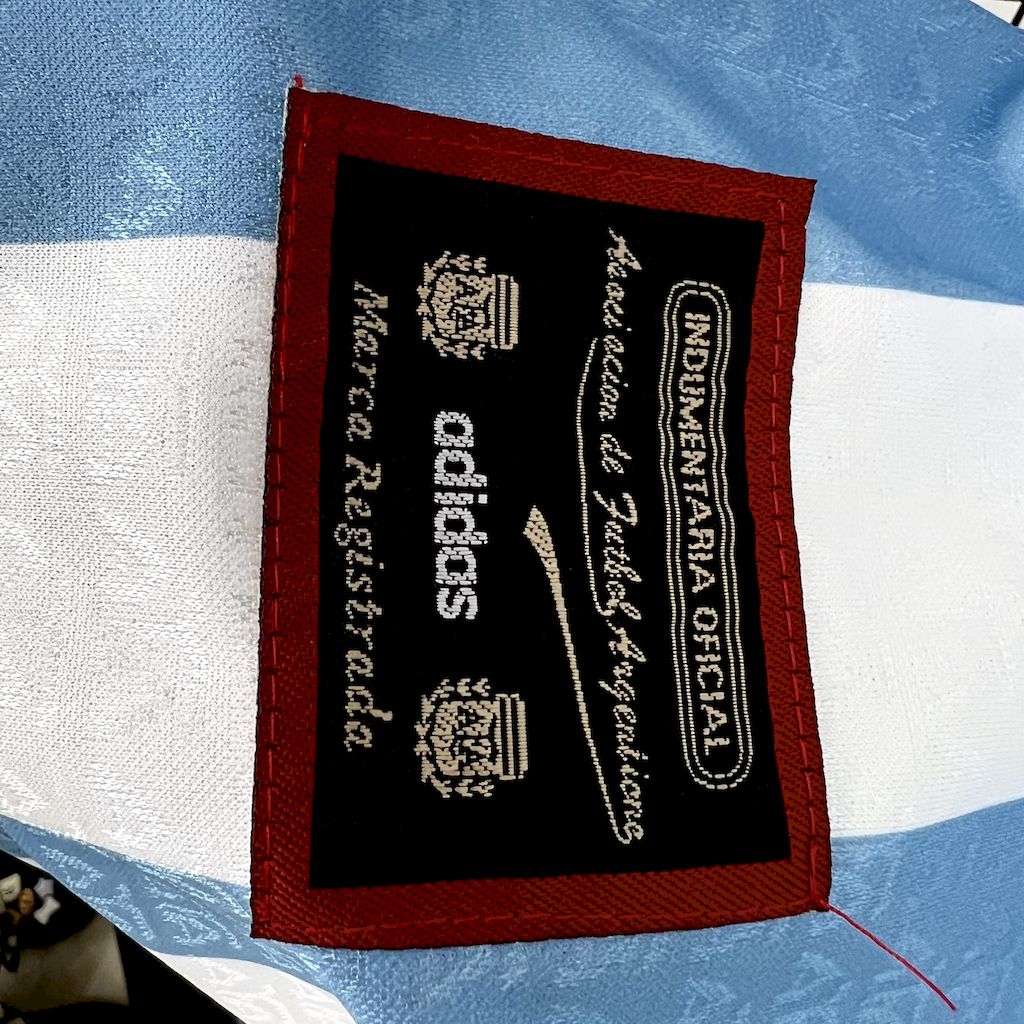 AlphaJersey-Retro Argentina 1996 Home Jersey
