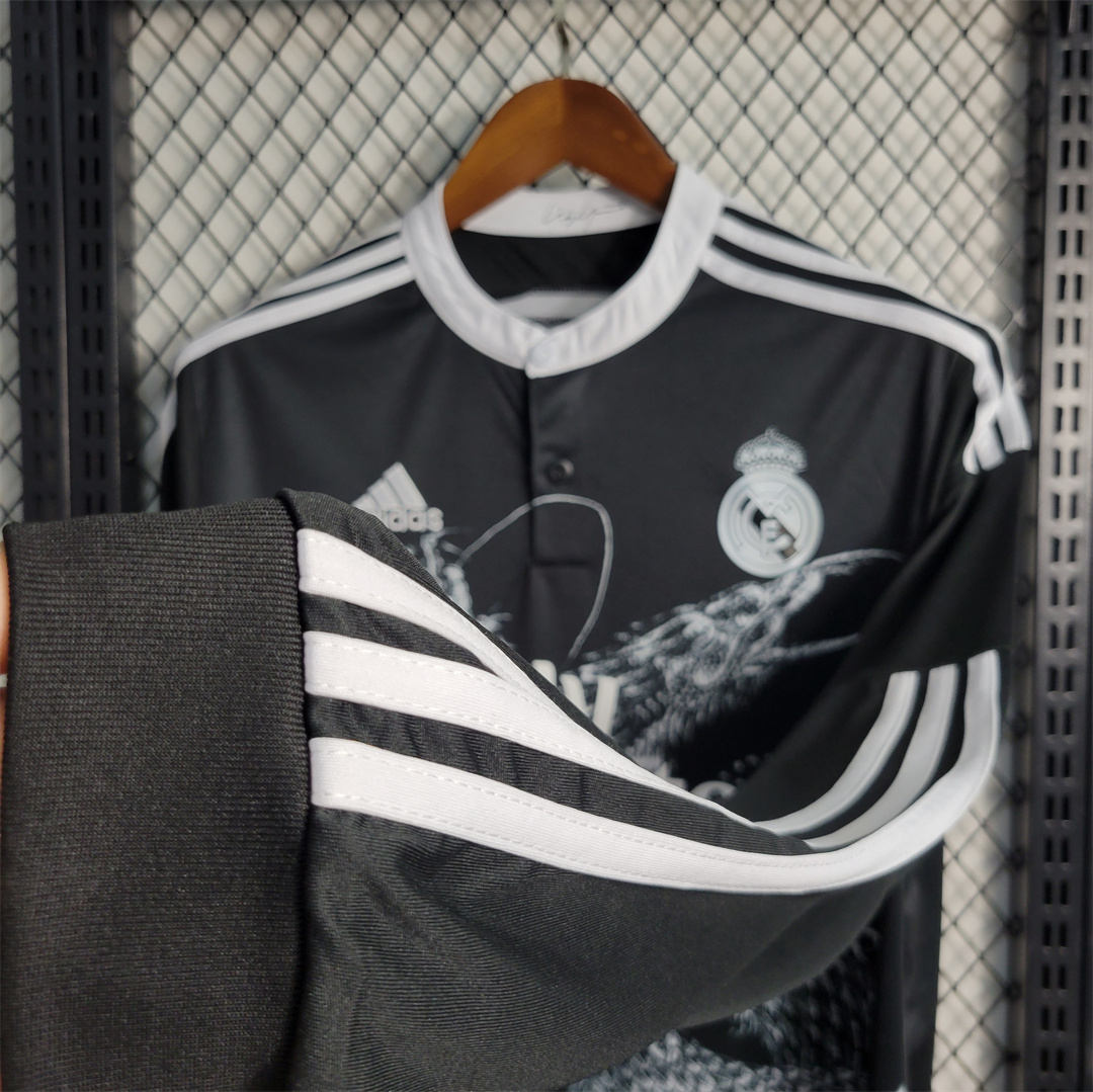 AlphaJersey-Real Madrid Retro 14-15 Third Away Long Sleeve Jersey