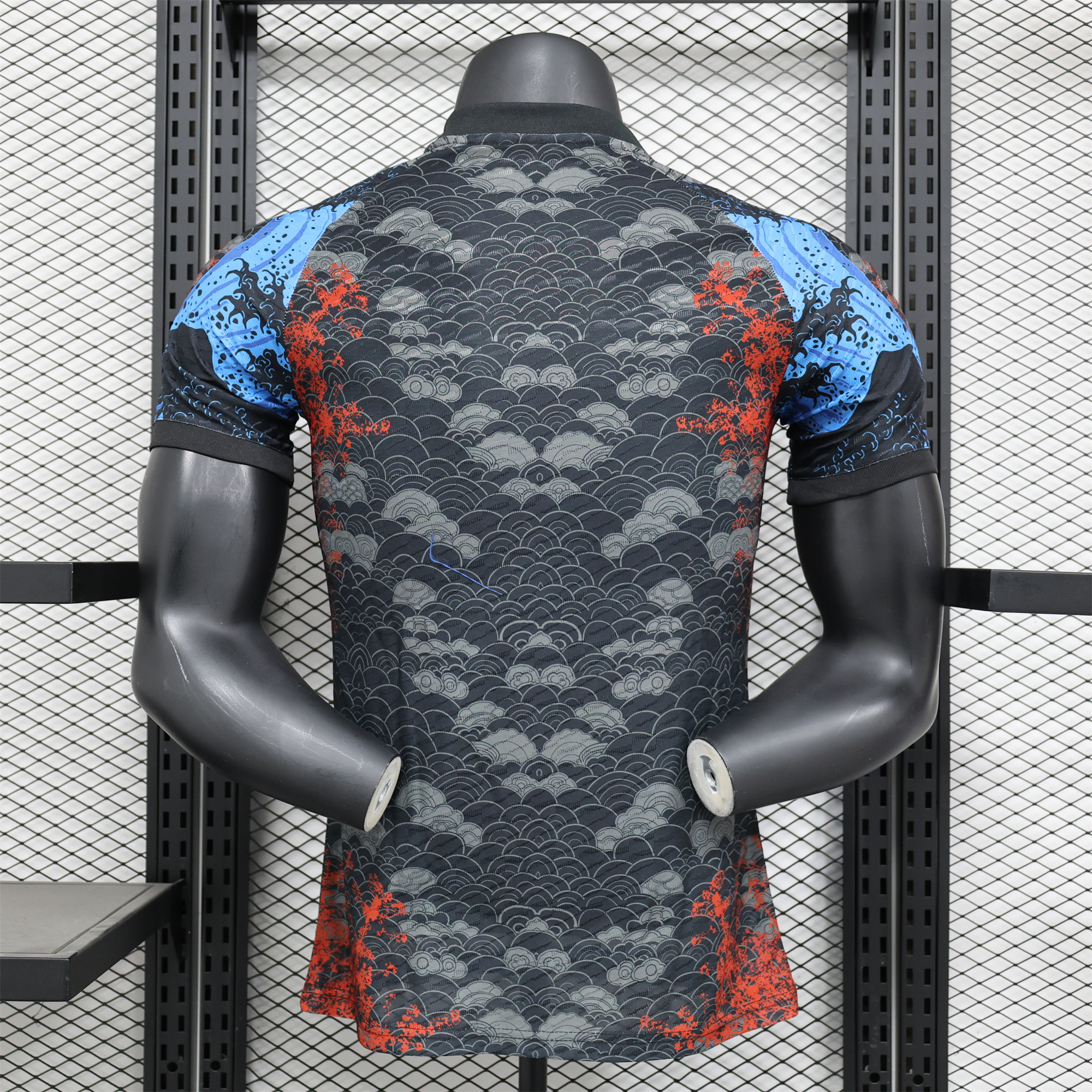 AlphaJersey-Japan 2024 Fuji Mountain Special Edition Black Jersey - Player Version