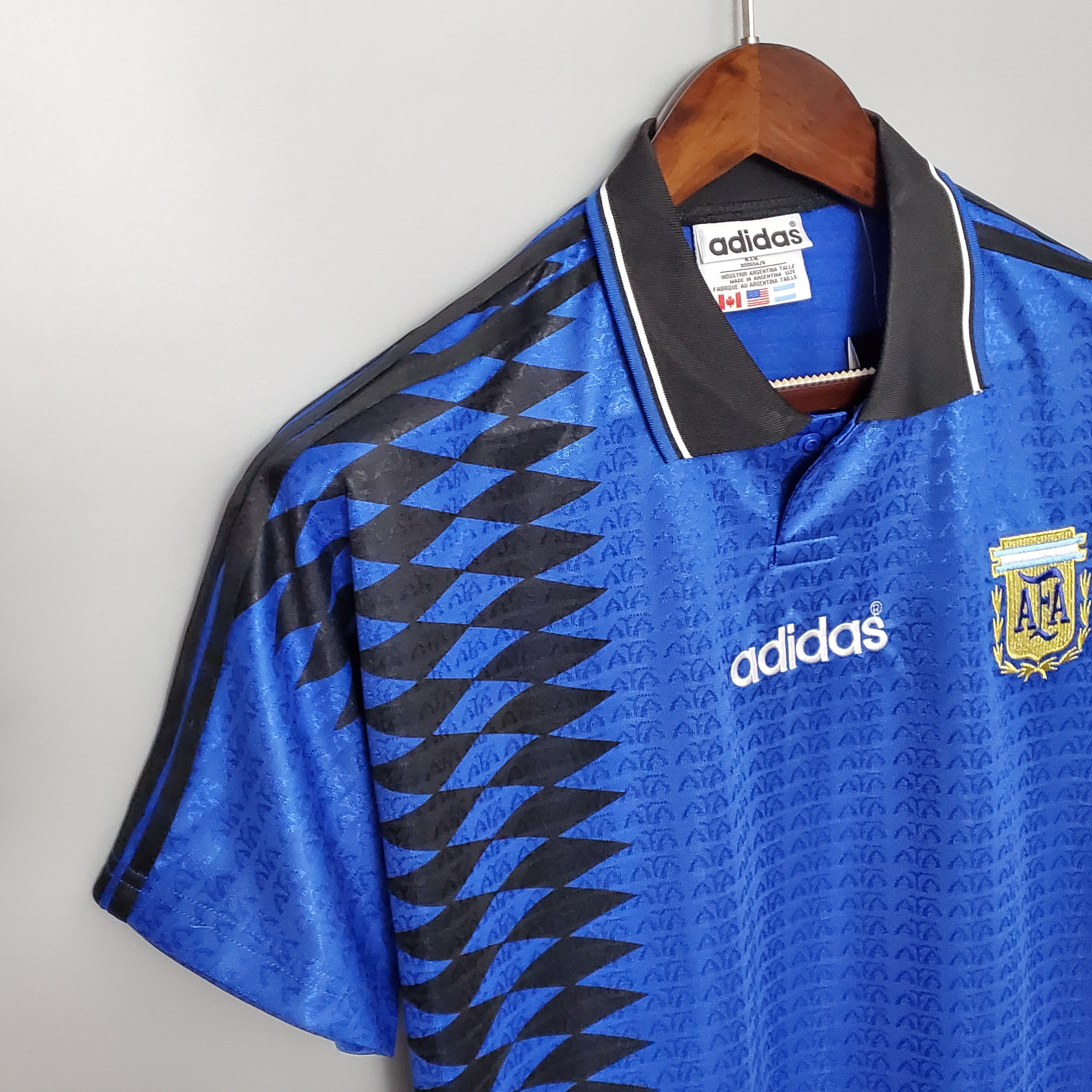 AlphaJersey-Retro Argentina 1994 Away Stadium Jersey
