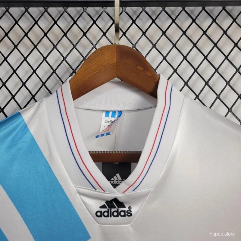 AlphaJersey-Retro Marseille 1992-93 European Home Jersey