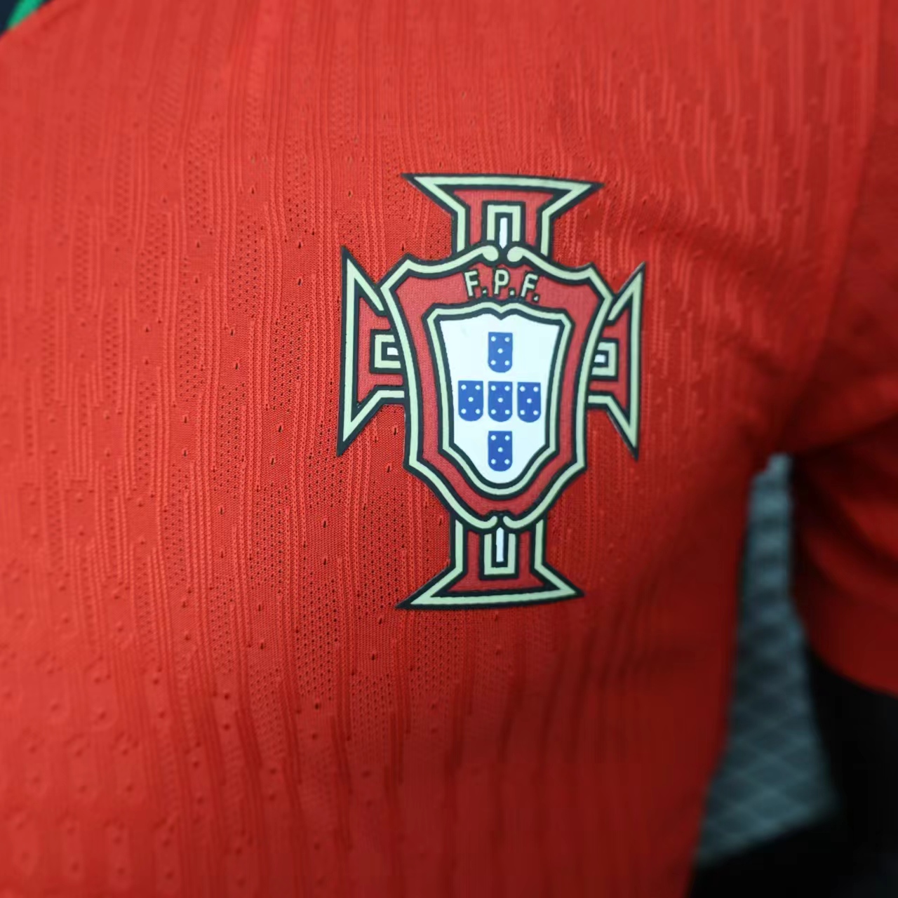 AlphaJersey-Portugal 2024 Home Stadium Jersey - Player Version