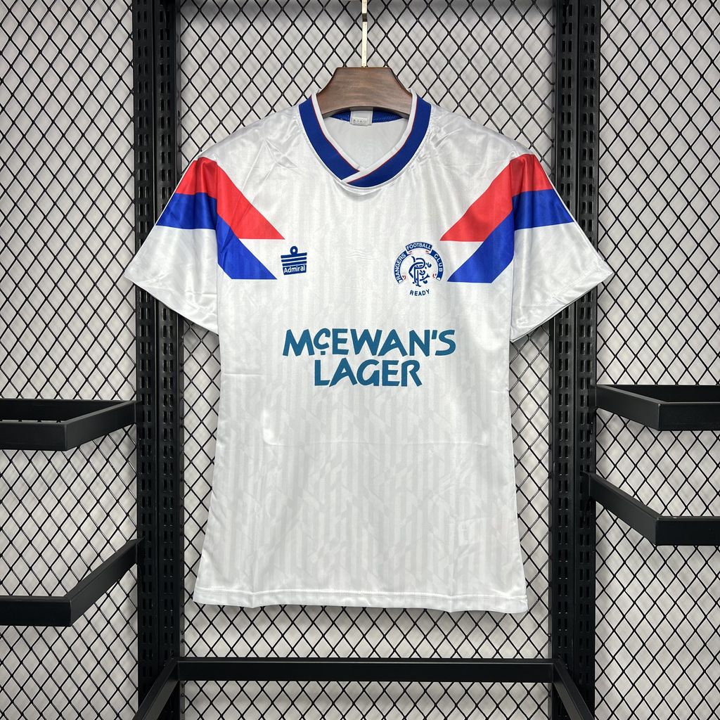 AlphaJersey-Retro Glasgow Rangers 1990-92 Away Jersey