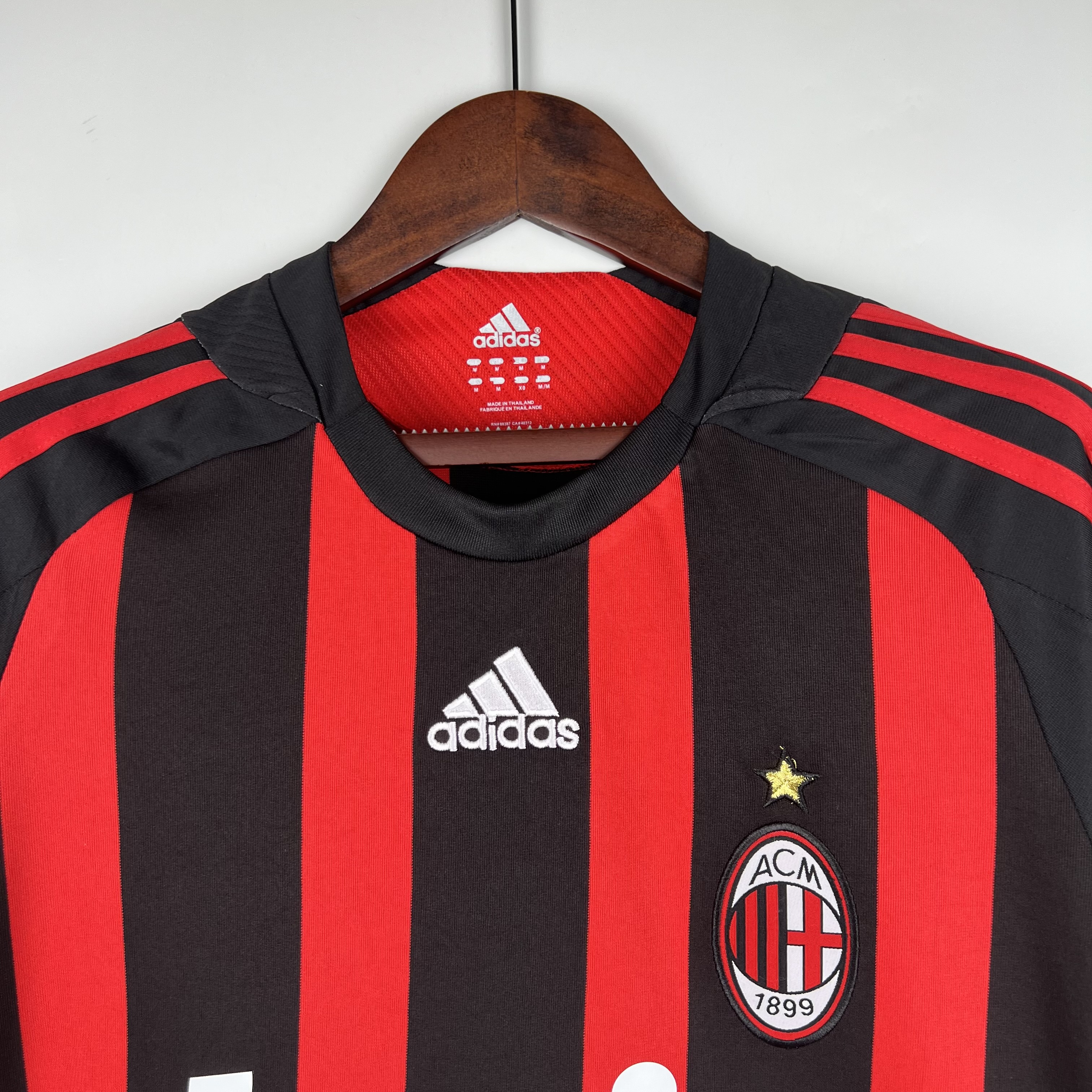 AlphaJersey-Retro AC Milan 2008-09 Home Stadium Jersey