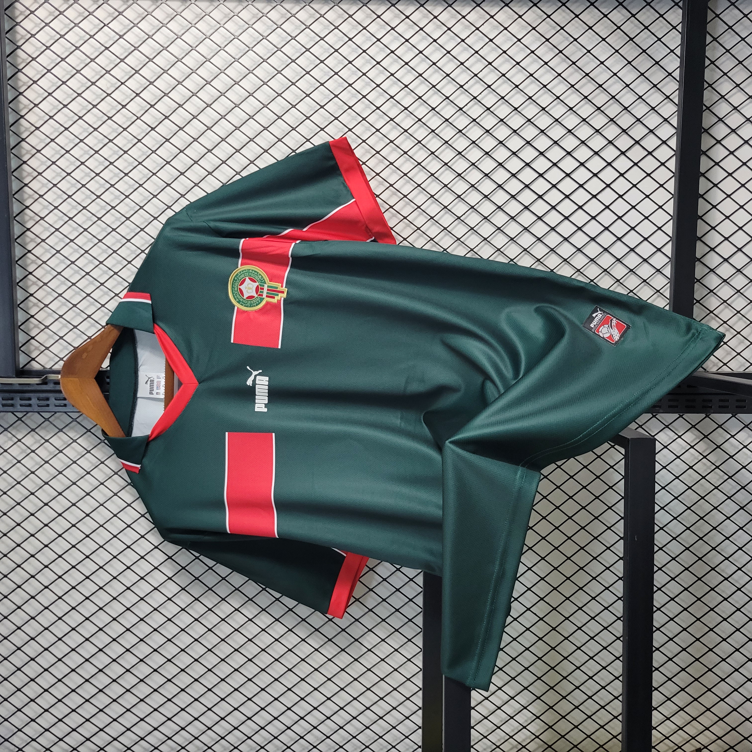 AlphaJersey-Retro Morocco 1998 Home Stadium Jersey