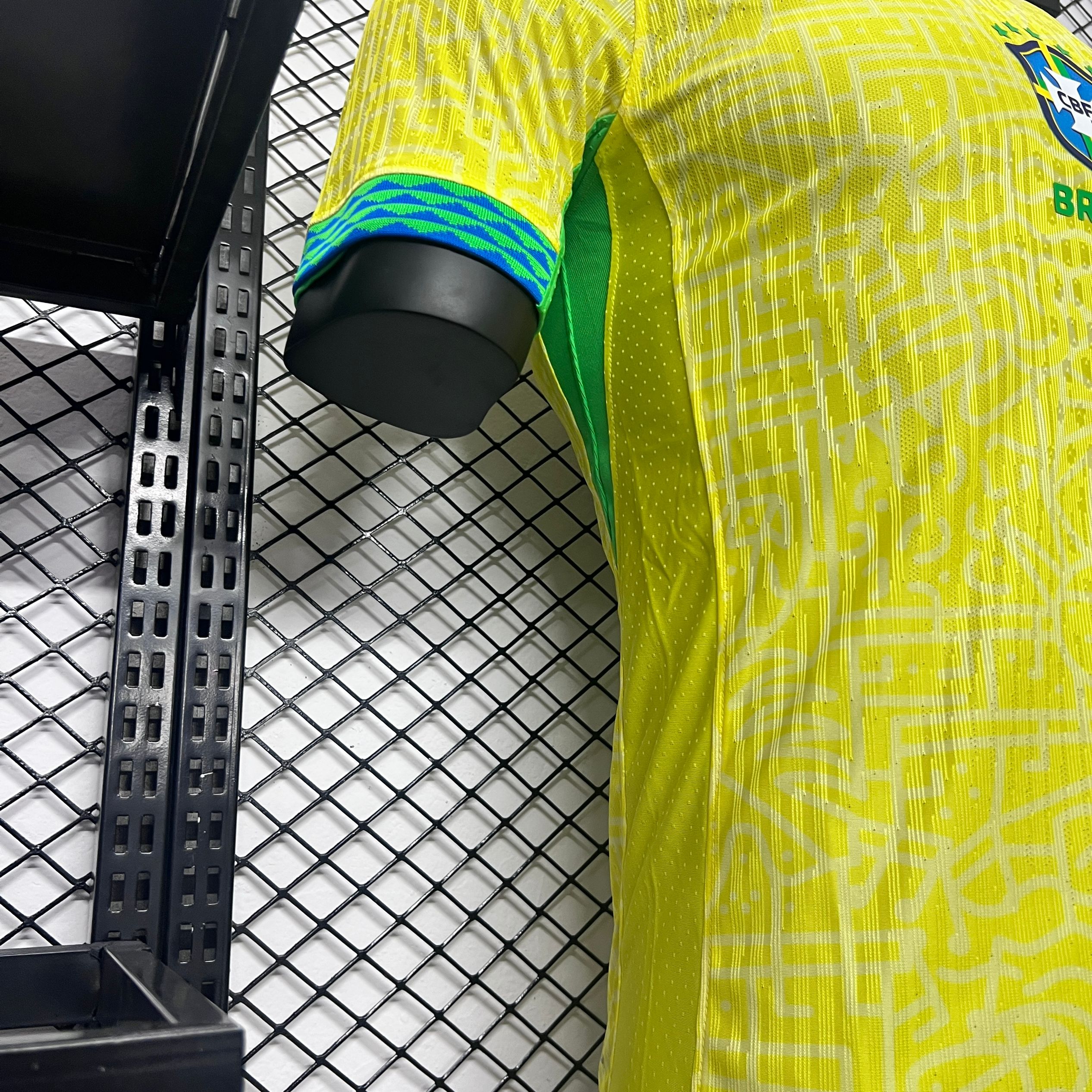 AlphaJersey-Brazil 2024 Home Stadium Jersey - Player Version