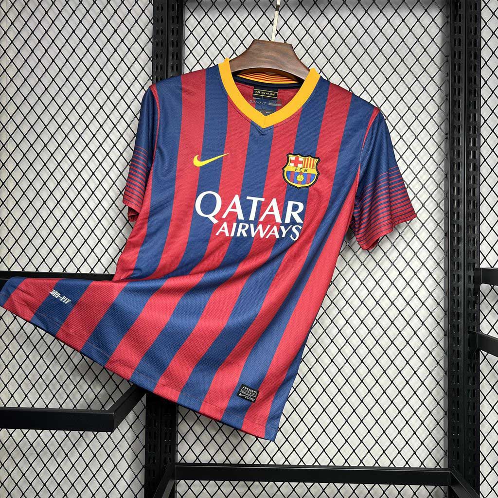 AlphaJersey-Retro Barcelona 13-14 Home Stadium Jersey
