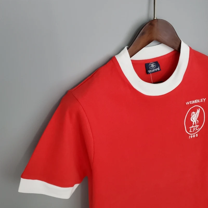 AlphaJersey-Retro Liver.pool 1965 Home Stadium Jersey