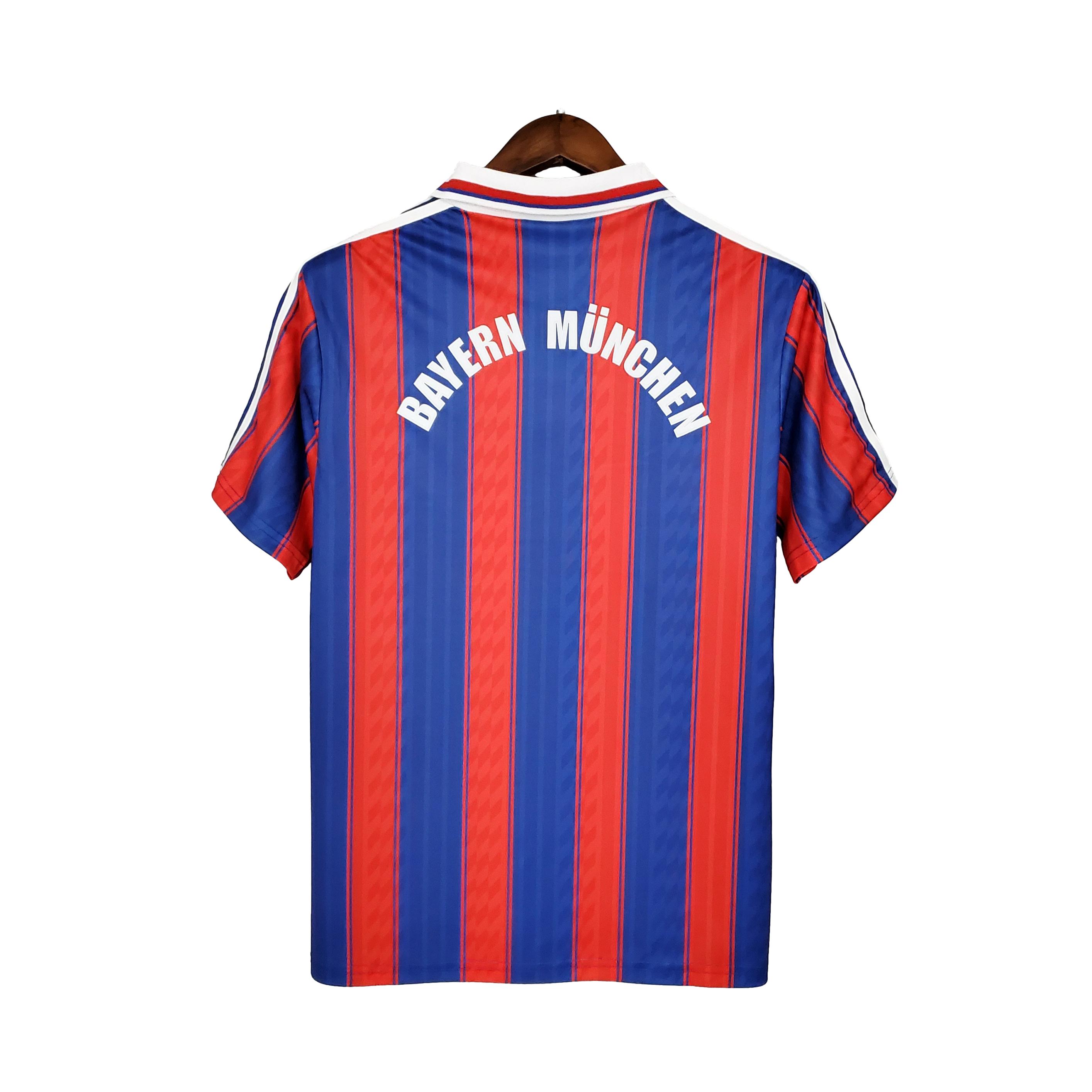 AlphaJersey-Retro Bayern Munich 95-97 Home Stadium Jersey