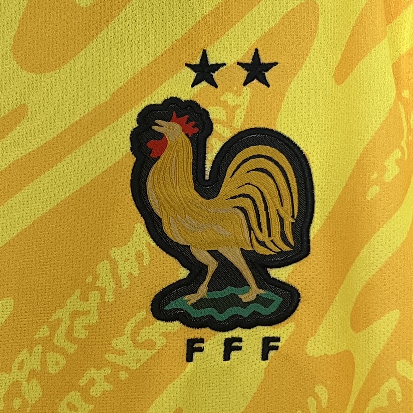 AlphaJersey-France 2024 Yellow Goalkeeper Jersey - Fans Version