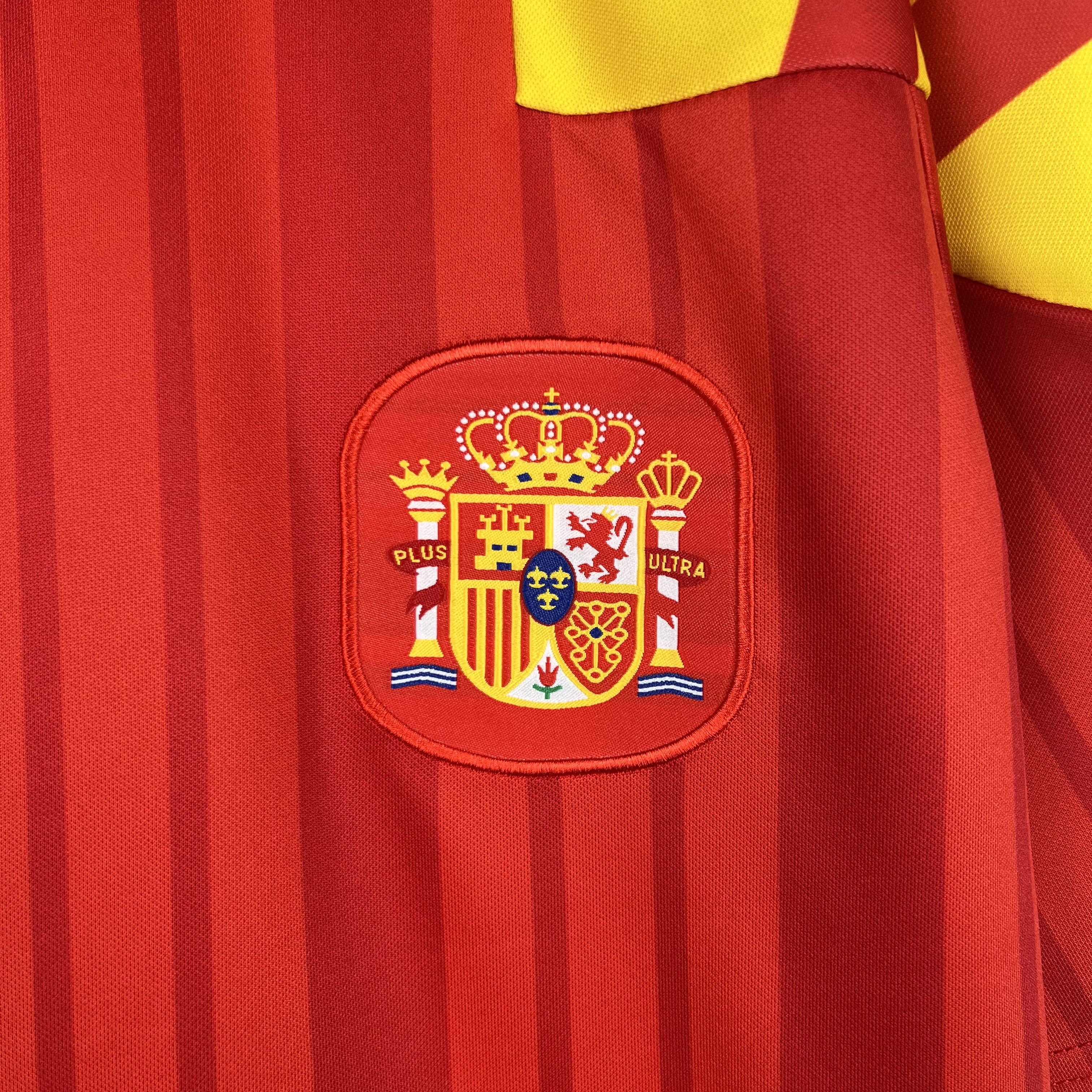 AlphaJersey-Retro Spain 1992 Home Stadium Jersey