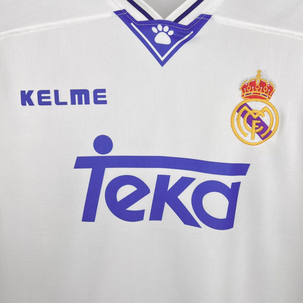 AlphaJersey-Retro Real Madrid 96-97 Home Stadium Jersey