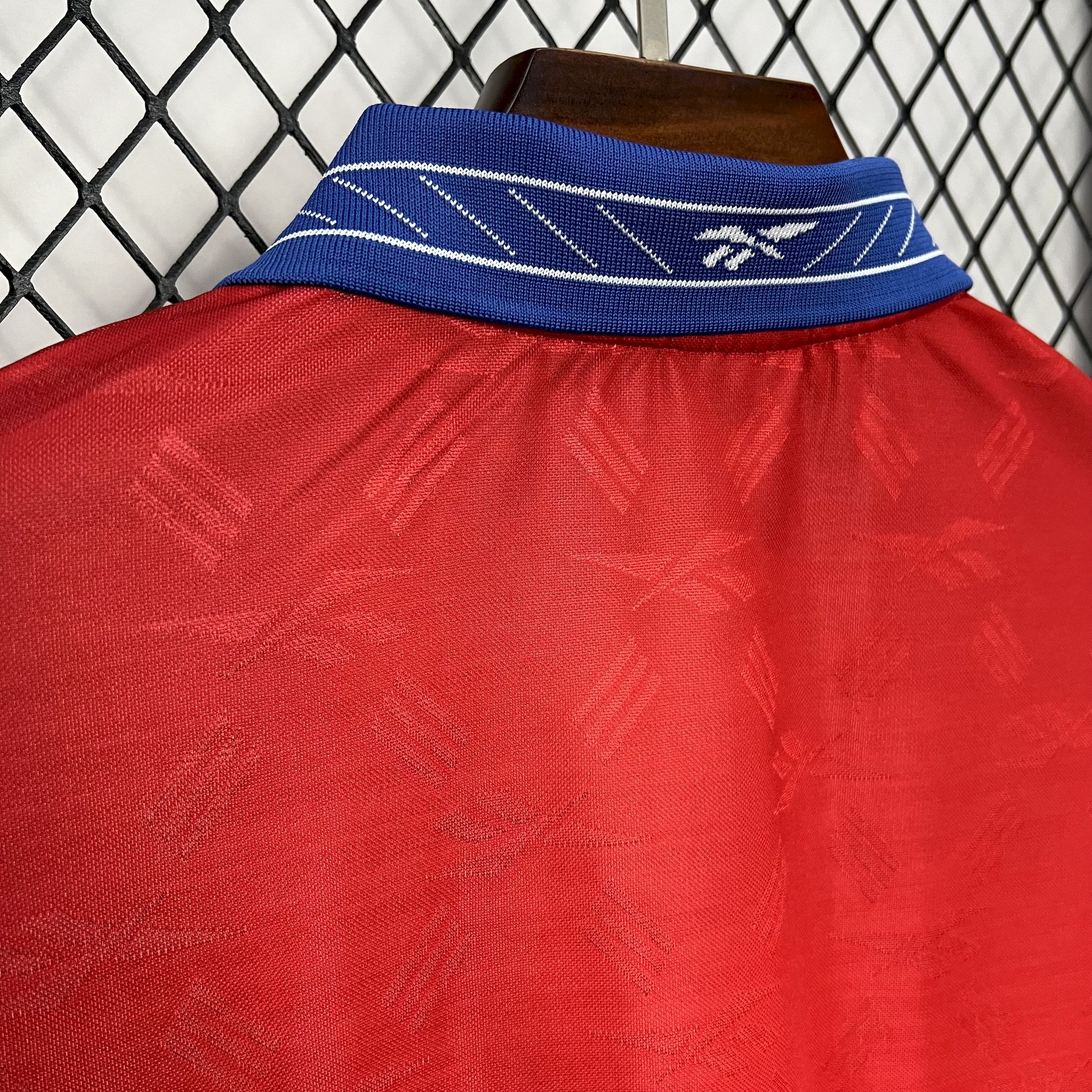 AlphaJersey-Retro Chile 1998 Home Long Sleeve Jersey