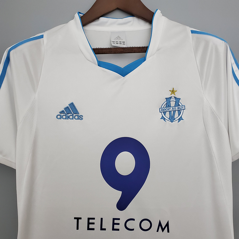 AlphaJersey-Retro Marseille 2003-04 Home Stadium Jersey
