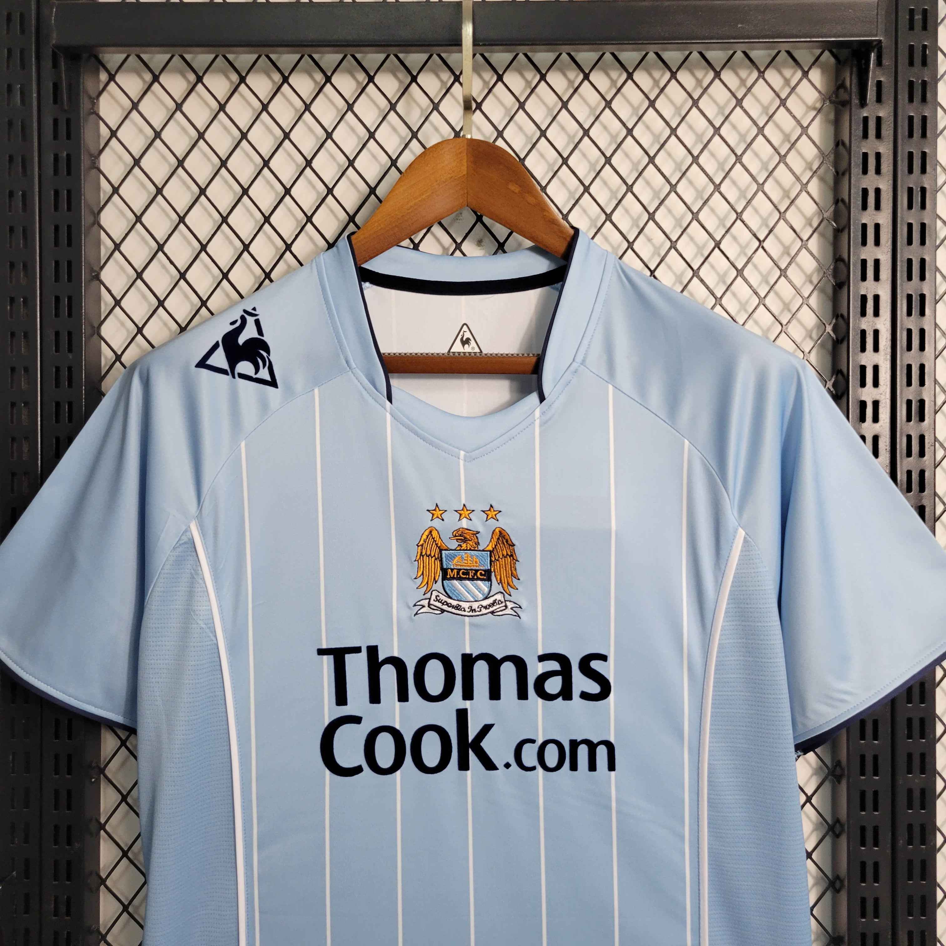 AlphaJersey-Retro Manchester City 2007-08 Home Stadium Jersey