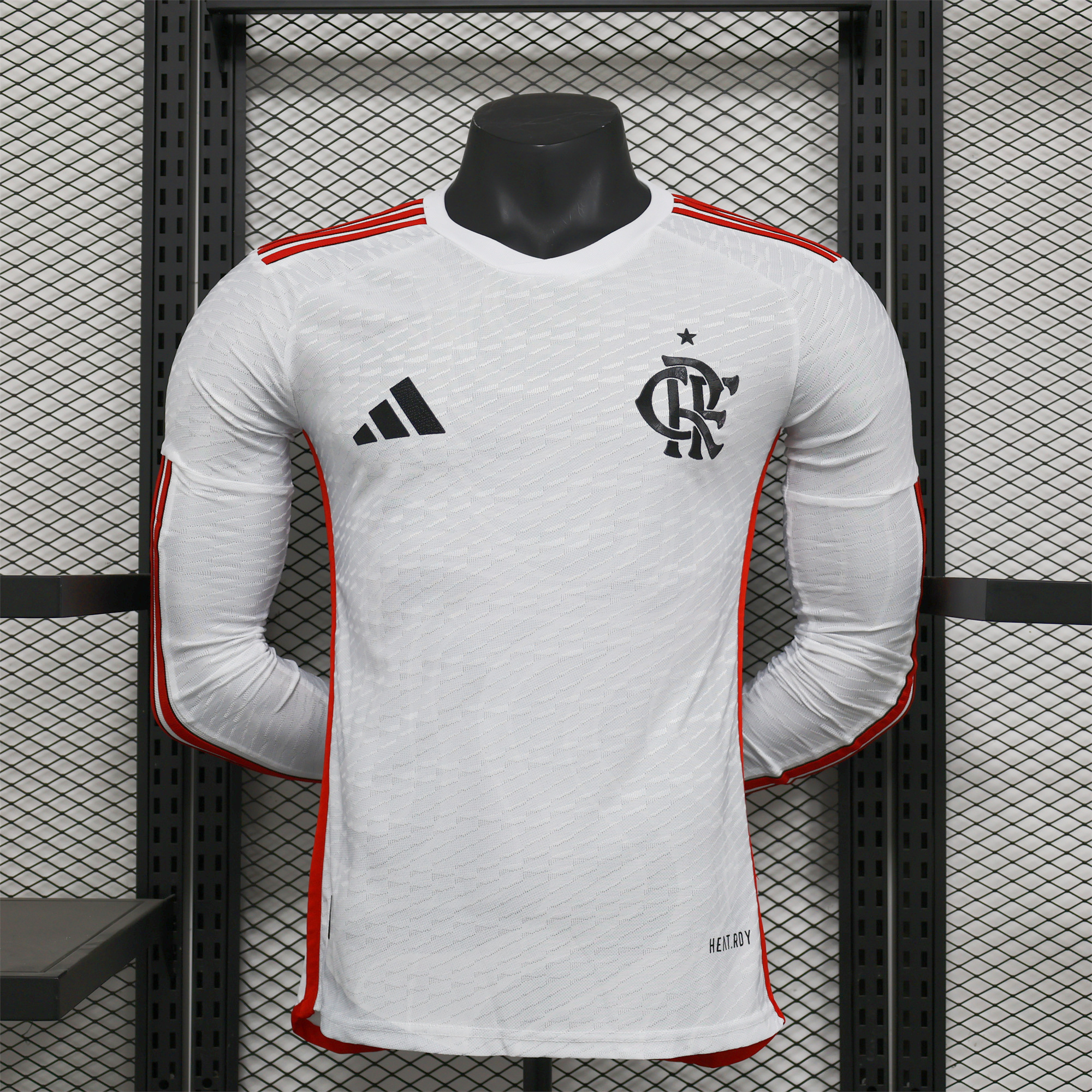 AlphaJersey-Flamengo 2024 Away Long Sleeve Jersey - Player Version