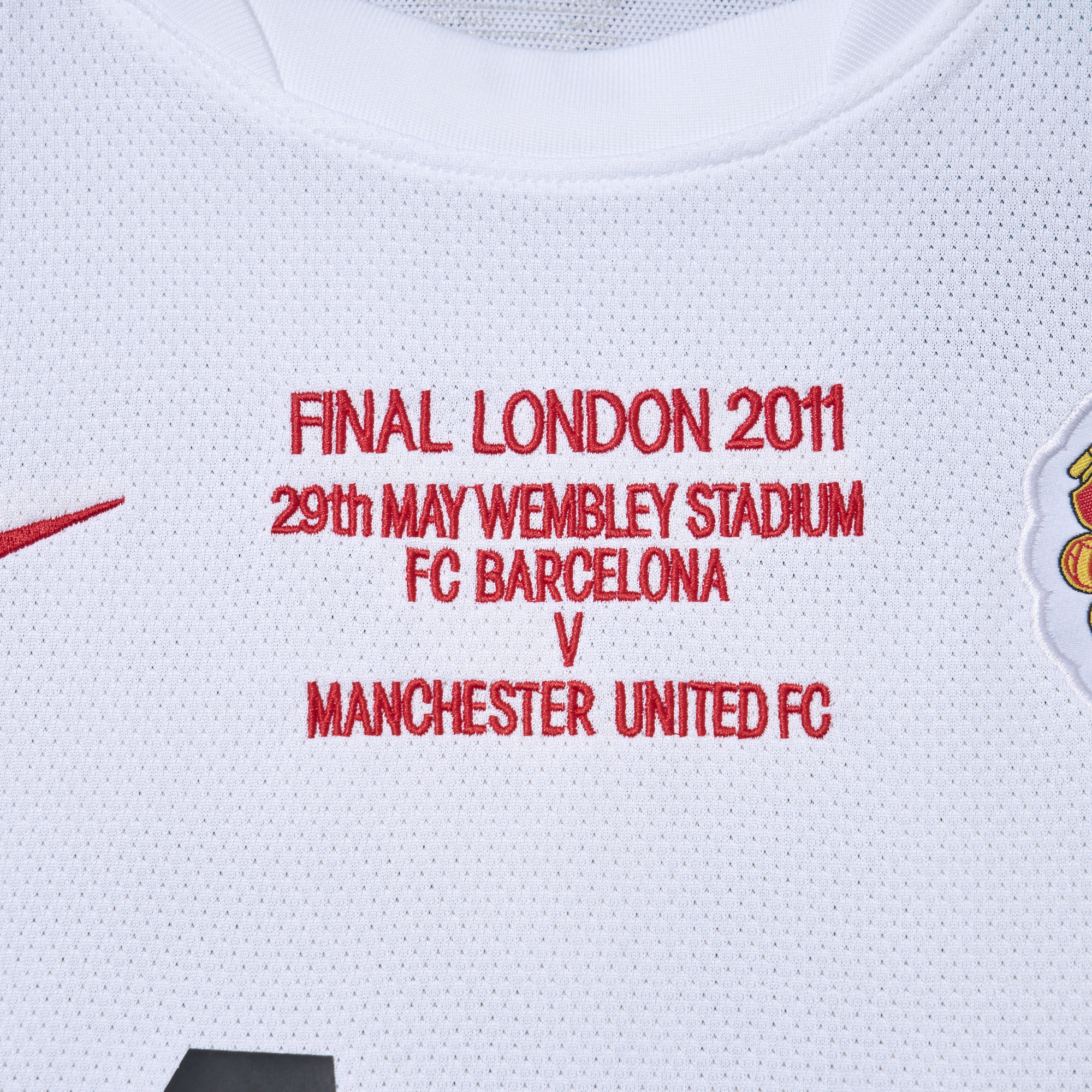 AlphaJersey-Retro Manchester United 10-11 Away Jersey - Champions League Final Version
