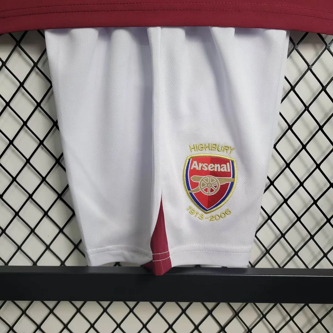 AlphaJersey-Retro Arsenal 2005-06 Home Stadium Kids Kit