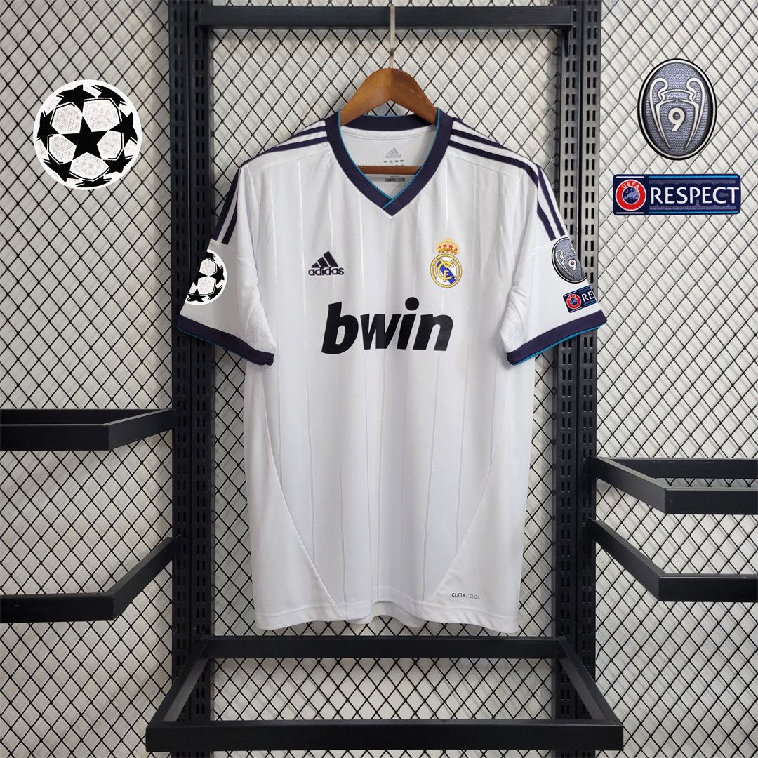 AlphaJersey-Real Madrid Retro 12-13 Home Stadium Jersey