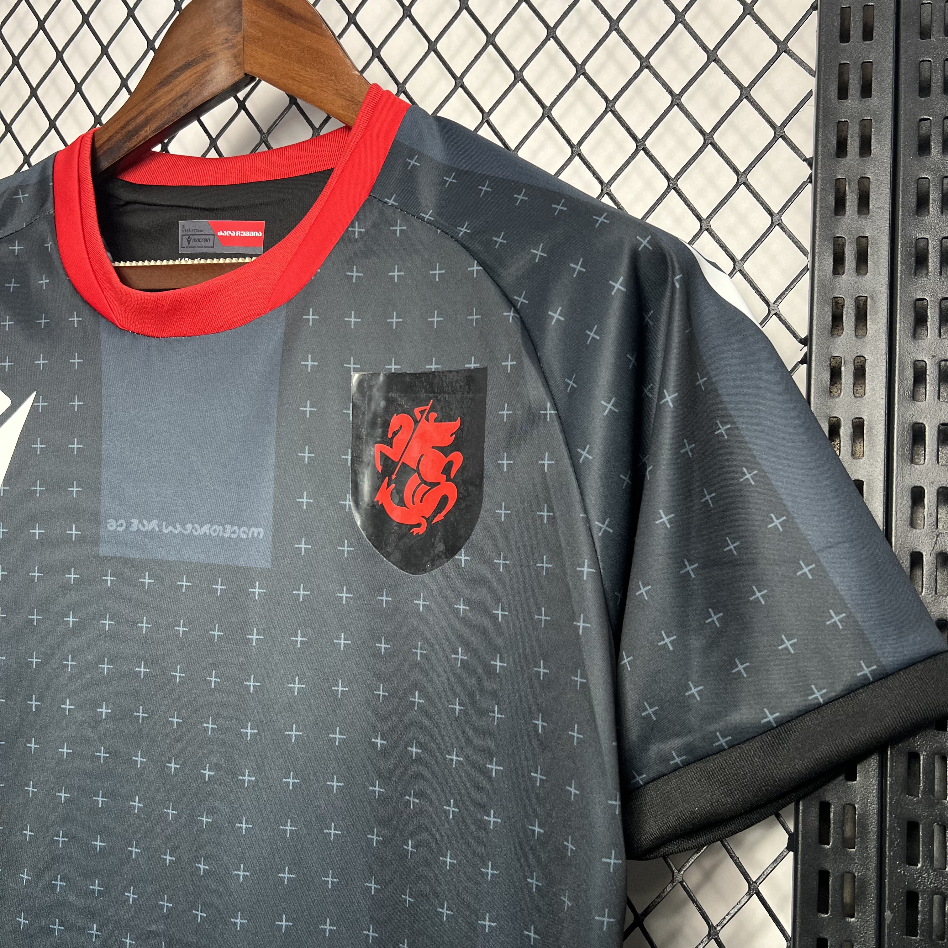 AlphaJersey-Georgia 2024 Away Jersey - Fans Version