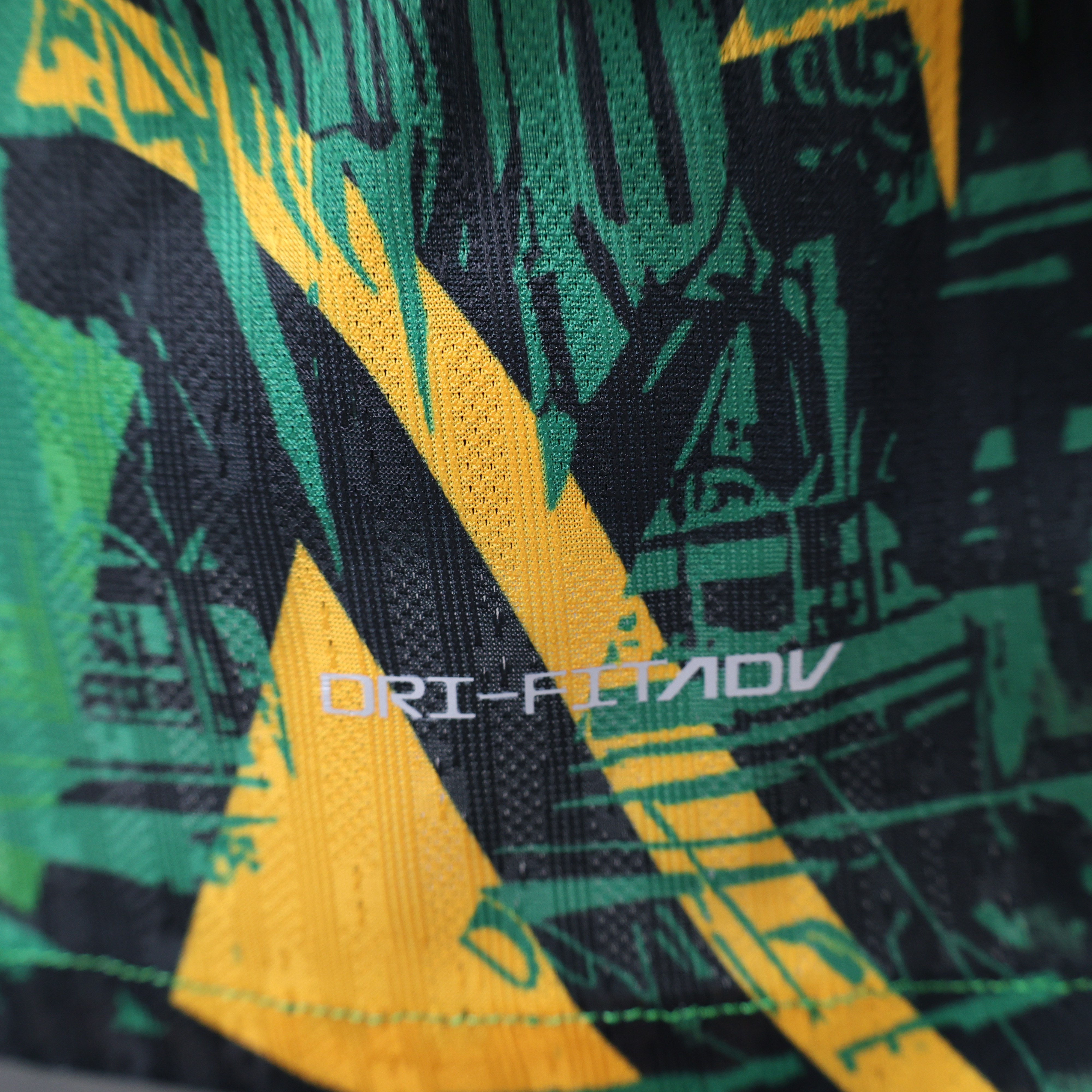 AlphaJersey-Brazil 2024 Black and Green Church Jersey - Player Version