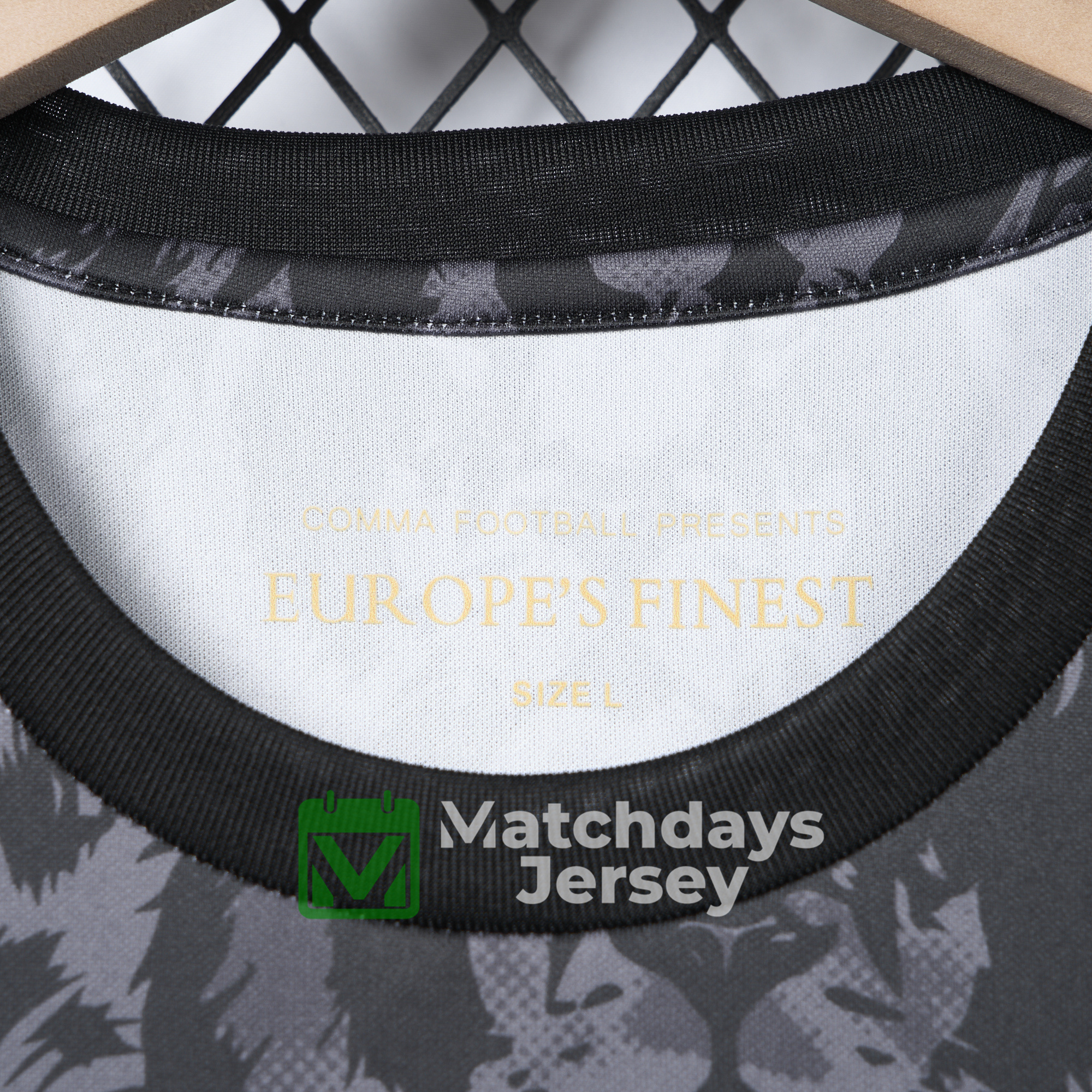 AlphaJersey-England 2024 Black The Lions Special Edition Jersey - Fans Version