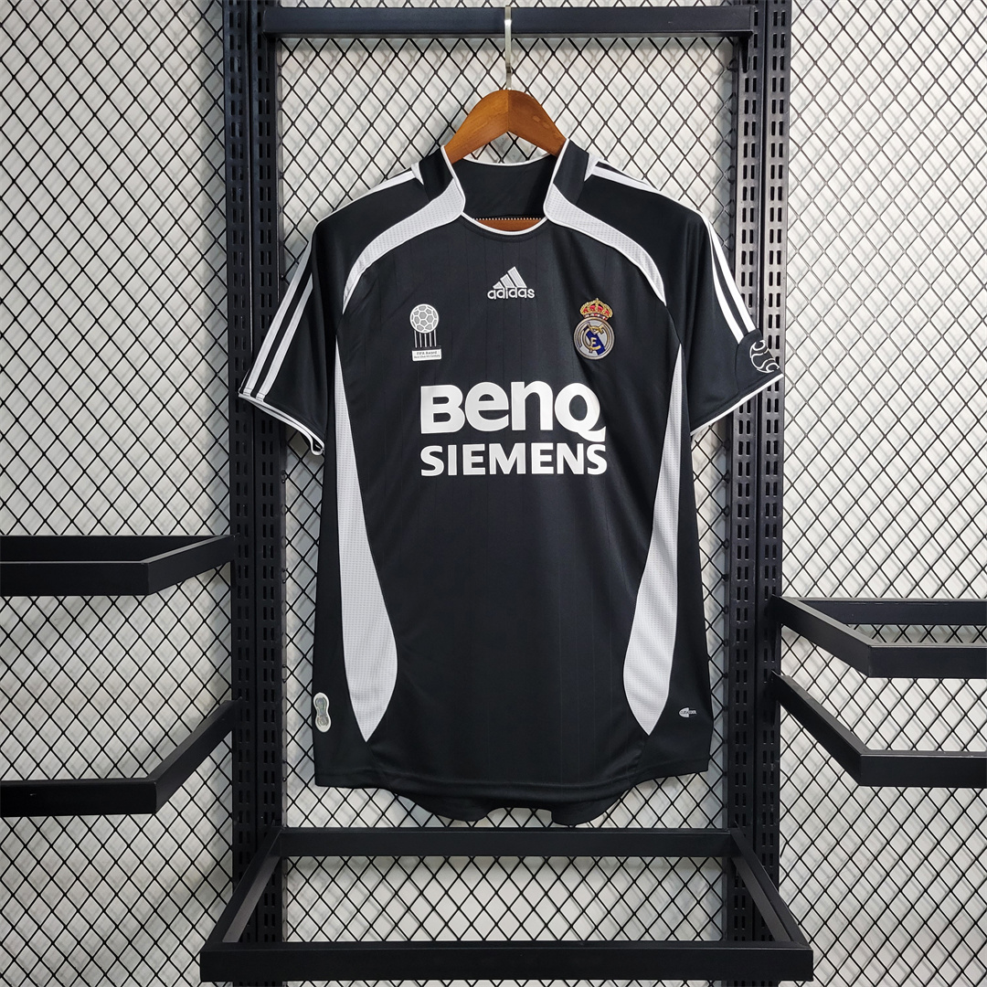 AlphaJersey-Real Madrid Retro 06-07 Away Stadium Jersey