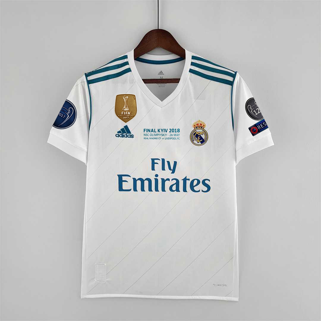 AlphaJersey-Real Madrid Retro 17-18 Home Shirt