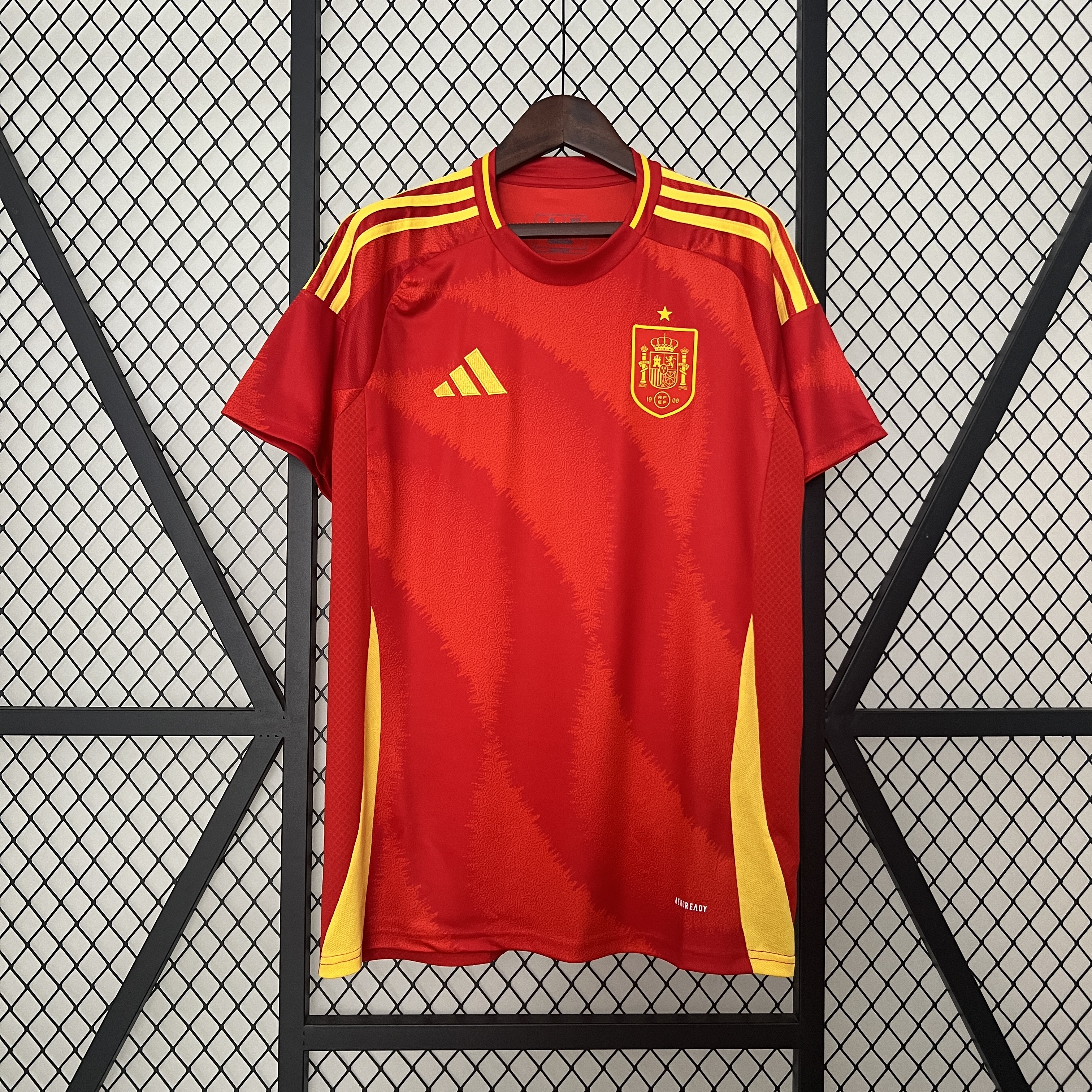 AlphaJersey-Spain 2024 Home Stadium Jersey - Fans Version