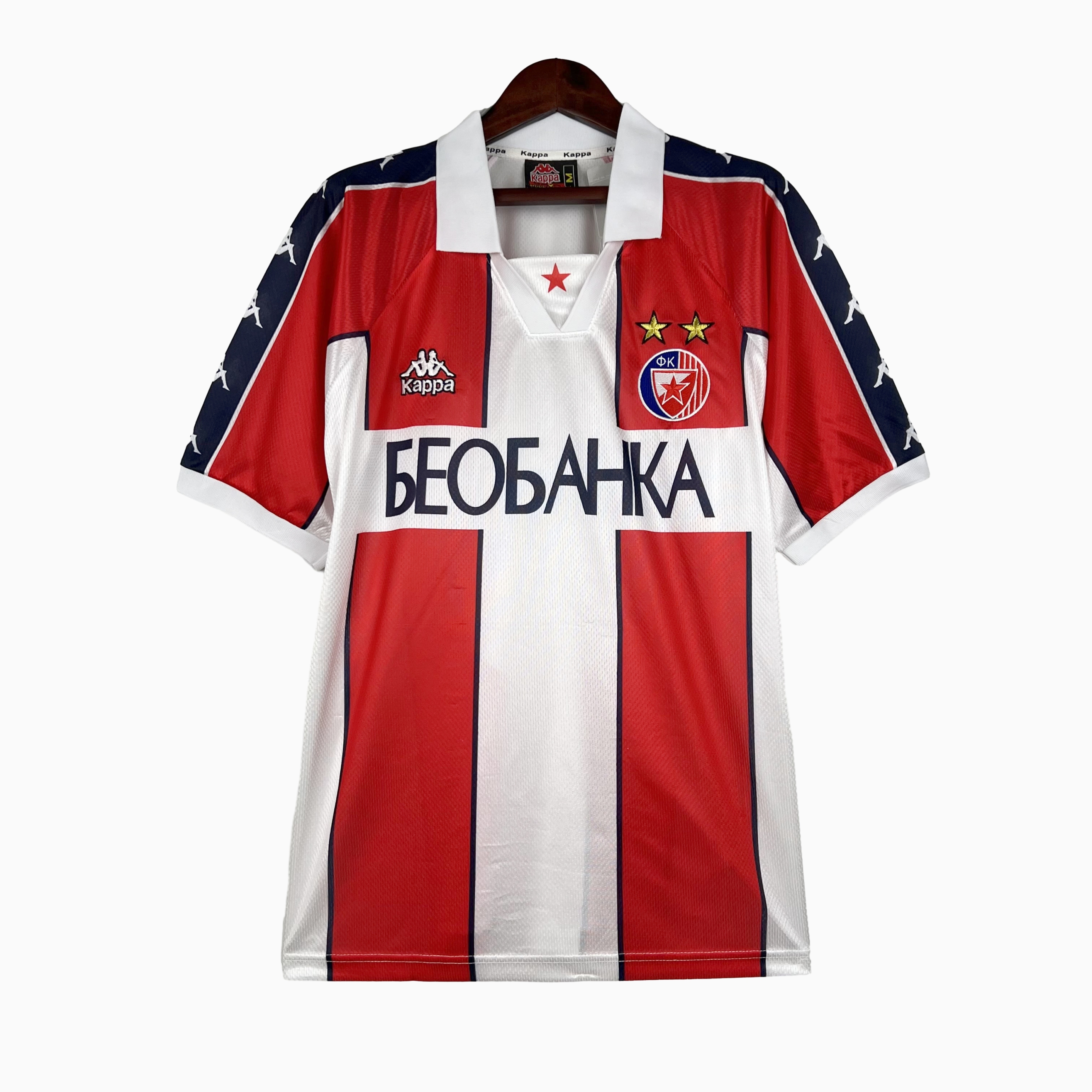 AlphaJersey-Retro Red Star FC 1995-97 Home Stadium Jersey