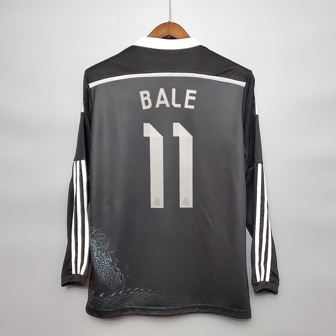 AlphaJersey-Real Madrid Retro 14-15 Third Away Long Sleeve Jersey
