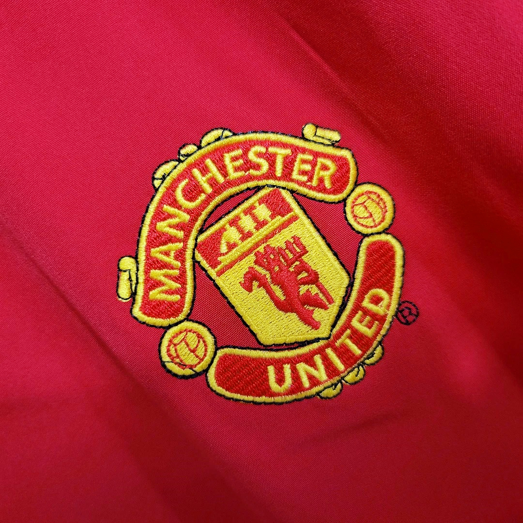 AlphaJersey-Retro Manchester United 02-04 Home Long Sleeve Jersey