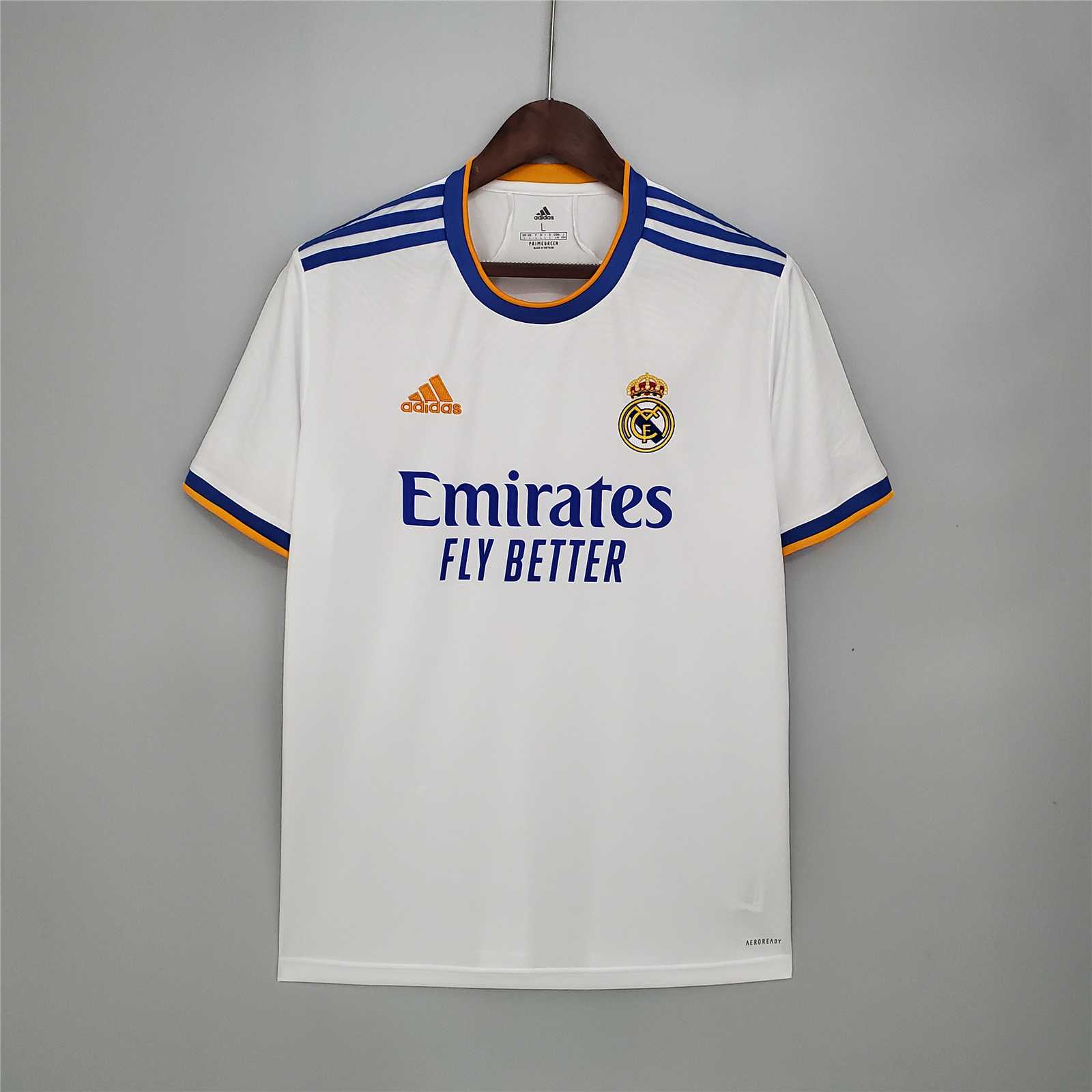 AlphaJersey-Real Madrid Retro 21-22 Home Jersey