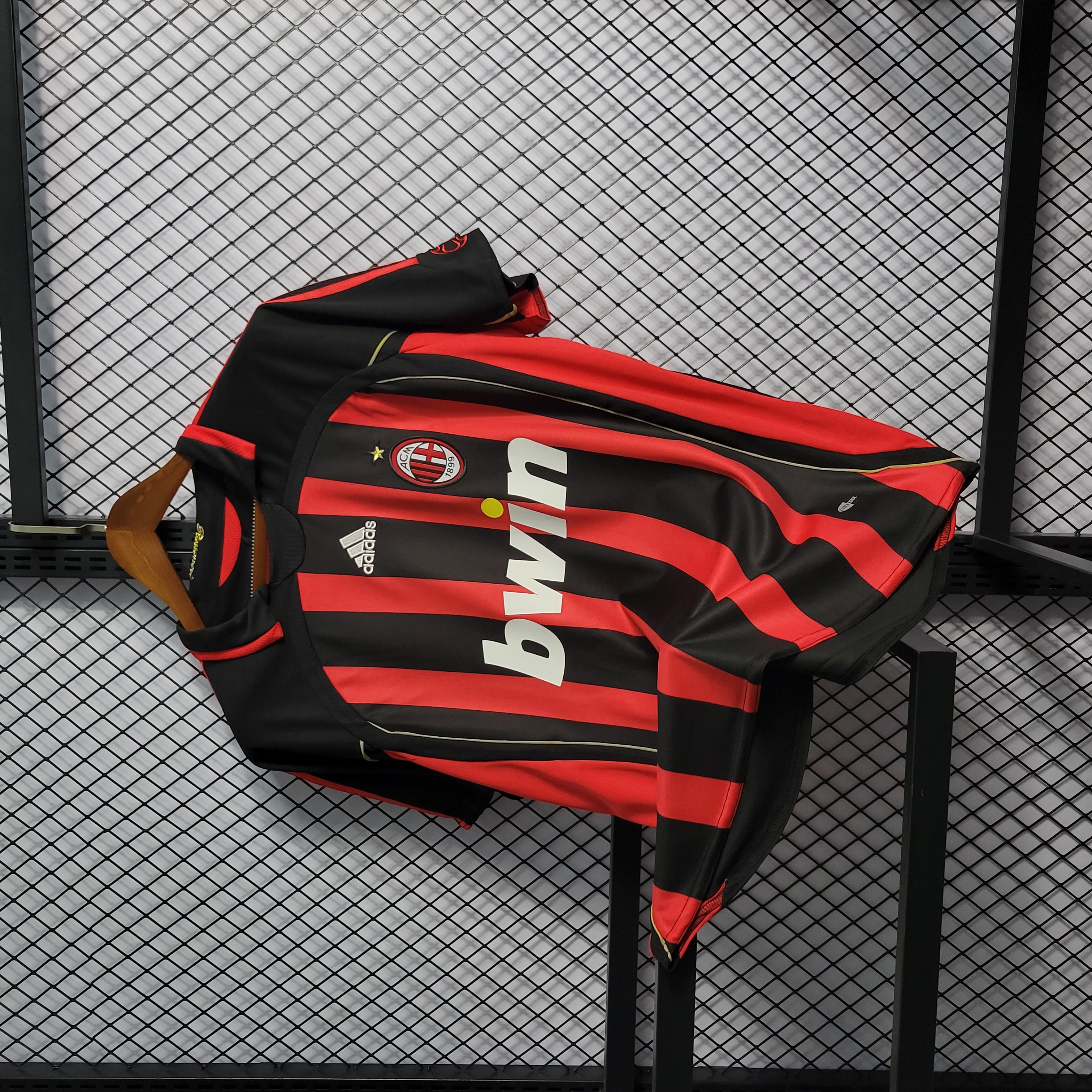 AlphaJersey-Retro AC Milan 06-07 Home Stadium Jersey