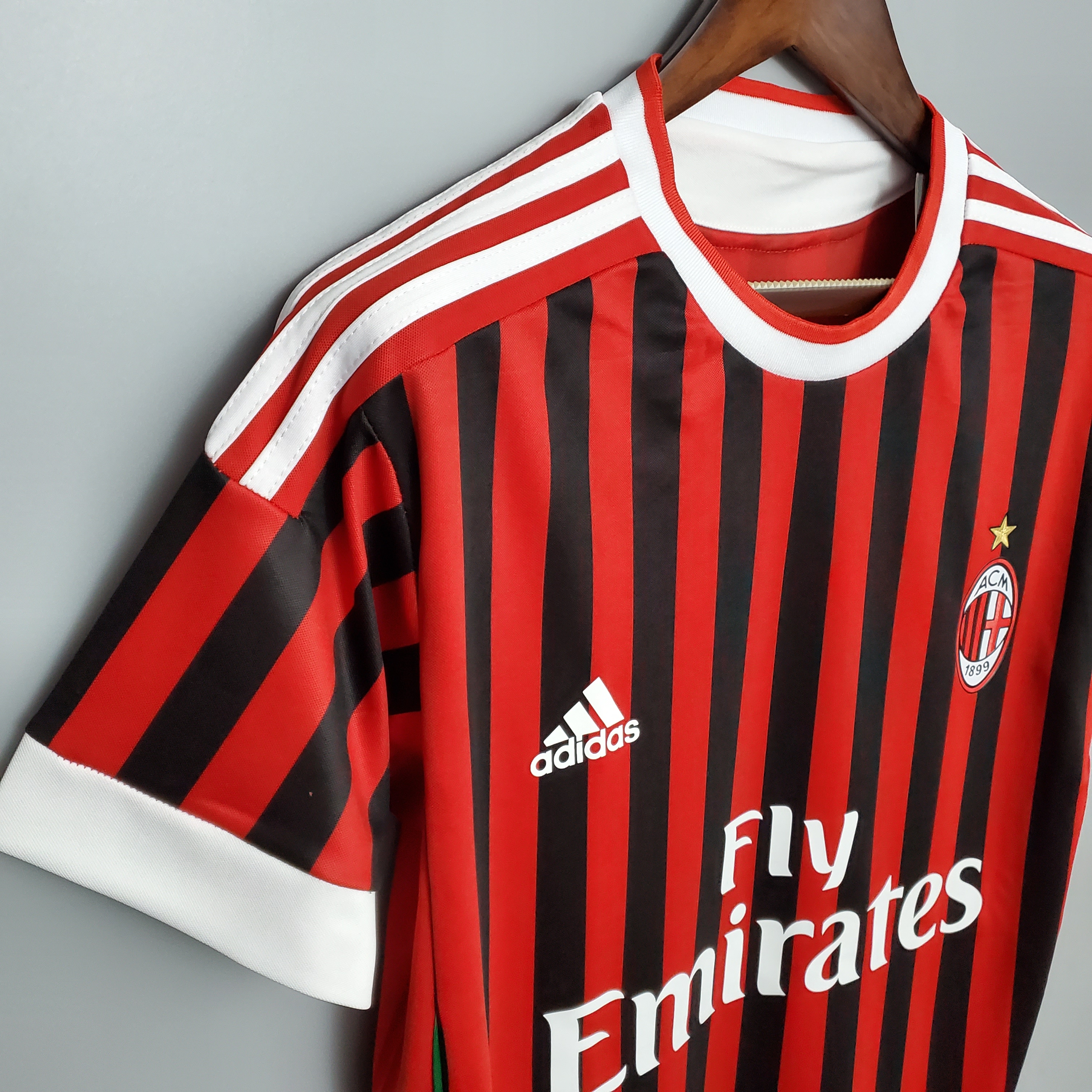AlphaJersey-Retro AC Milan 11-12 Home Stadium Jersey