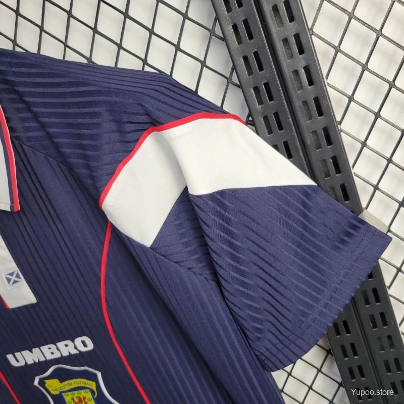 AlphaJersey-Retro S-c-o.t l.a-n.d 1996-98 Home Jersey