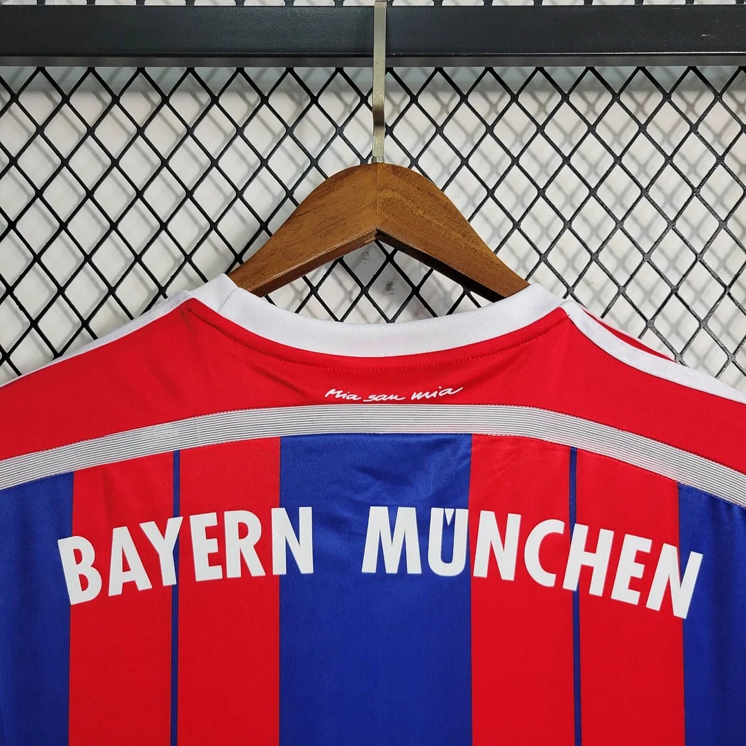 AlphaJersey-Retro Bayern Munich 14-15 Home Stadium Jersey