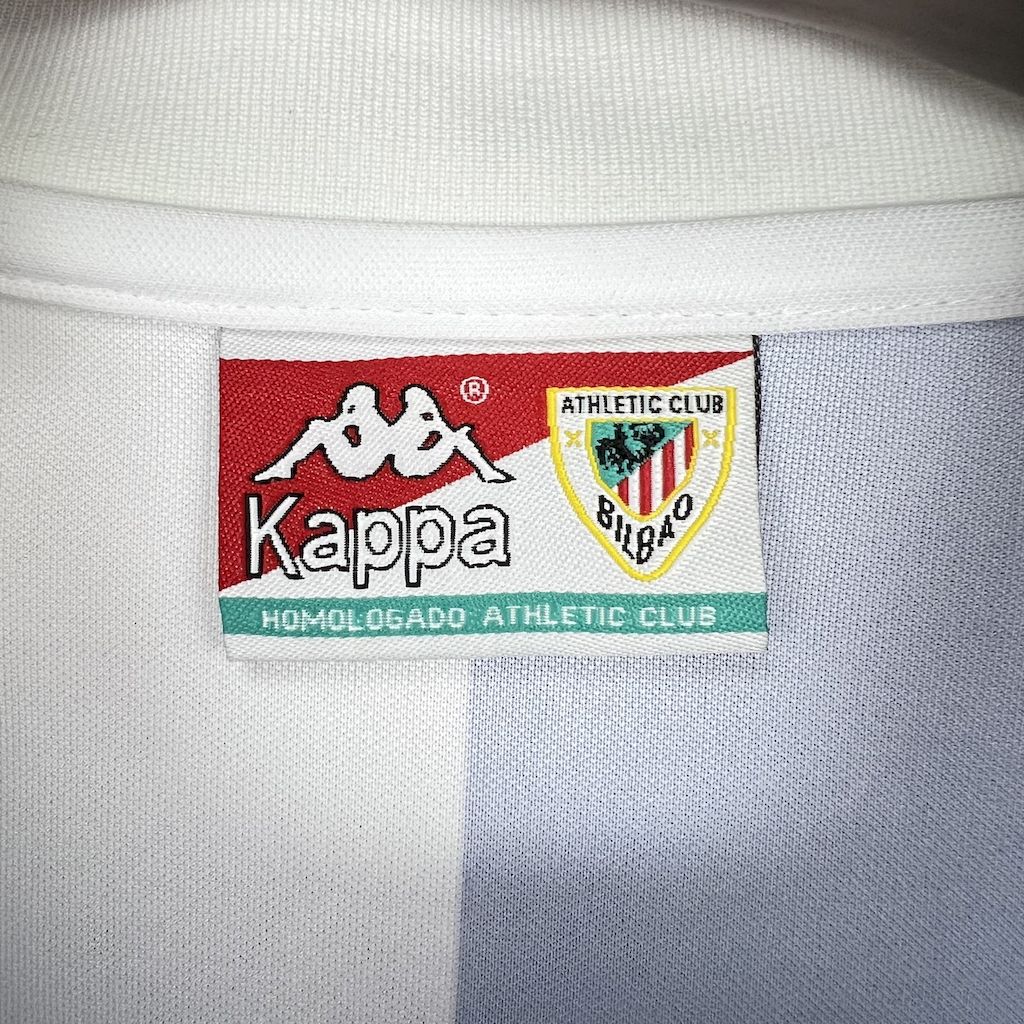 AlphaJersey-Retro Athletic Bilbao 1997-98 Away Unsponsored Jersey