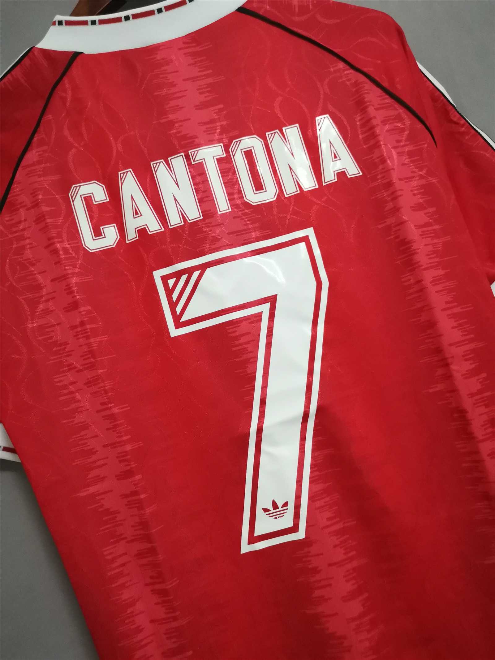AlphaJersey-Retro Manchester United 91-92 Home Jersey