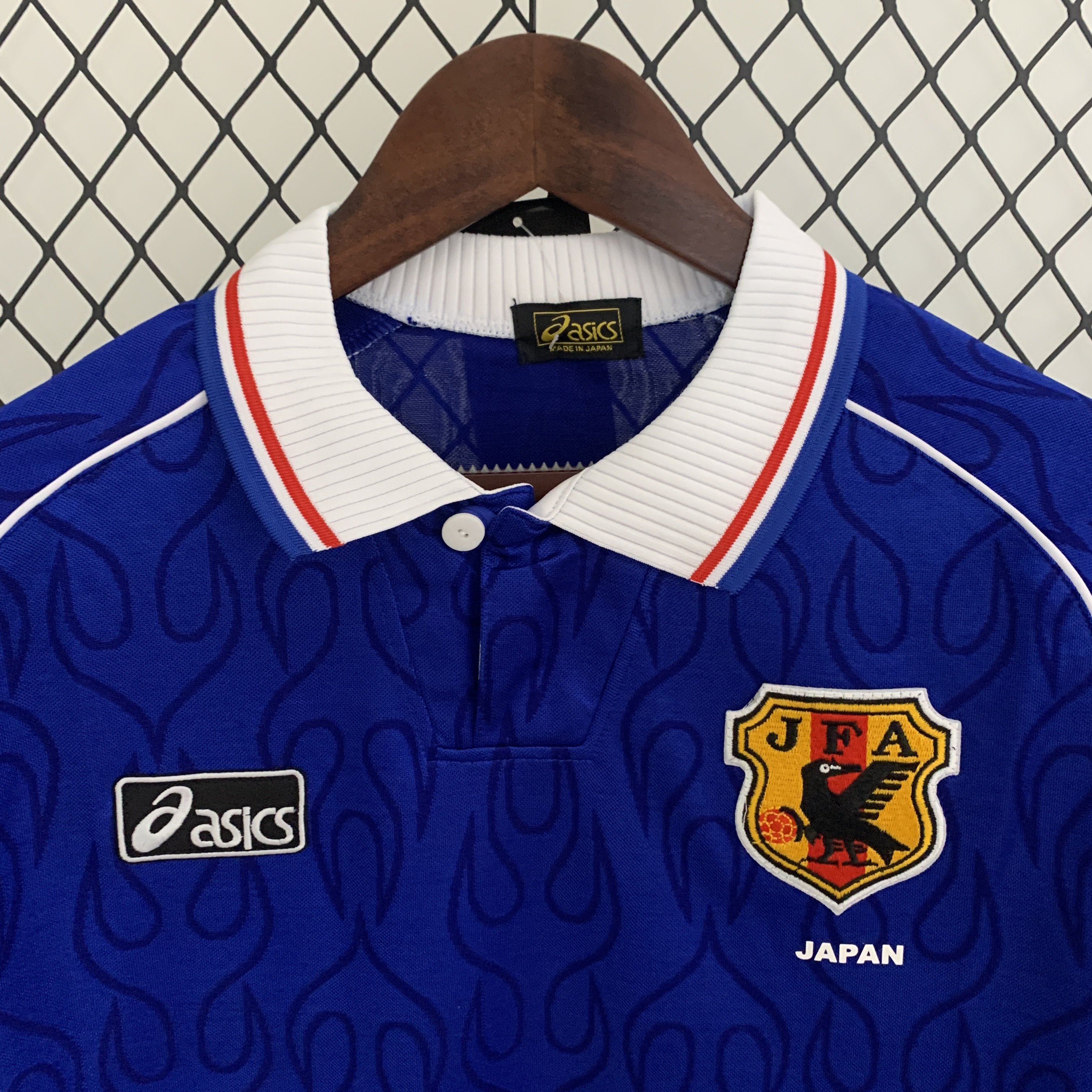 AlphaJersey-Retro Japan 1998 Home Stadium Long Sleeve Jersey