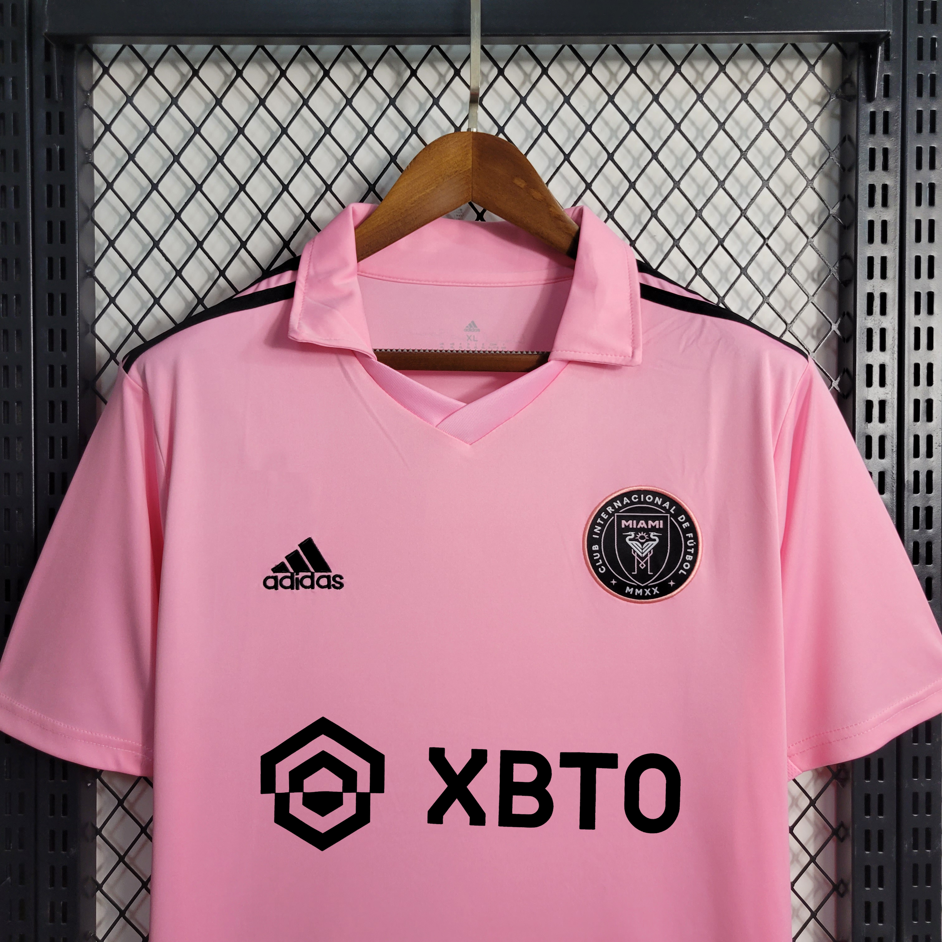AlphaJersey-MESSI Inter Miami 23/24 Home Jersey Shirt - Fans Version ( Size S-4XL )