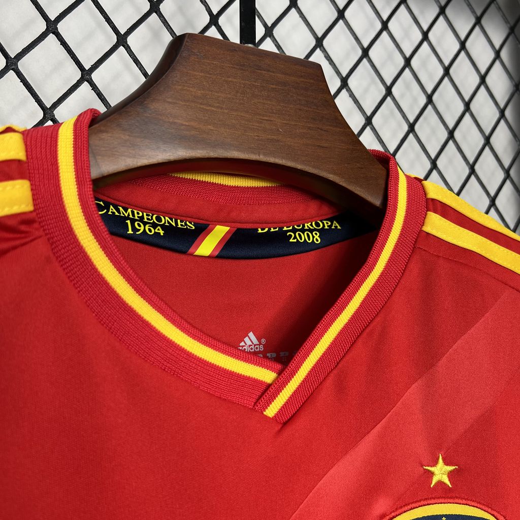 AlphaJersey-Retro Spain 2012 Home Stadium Kids Kit