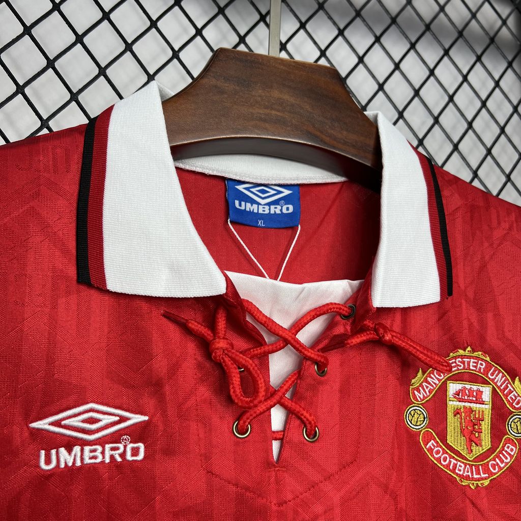 AlphaJersey-Retro Manchester United 92-94 Home Jersey