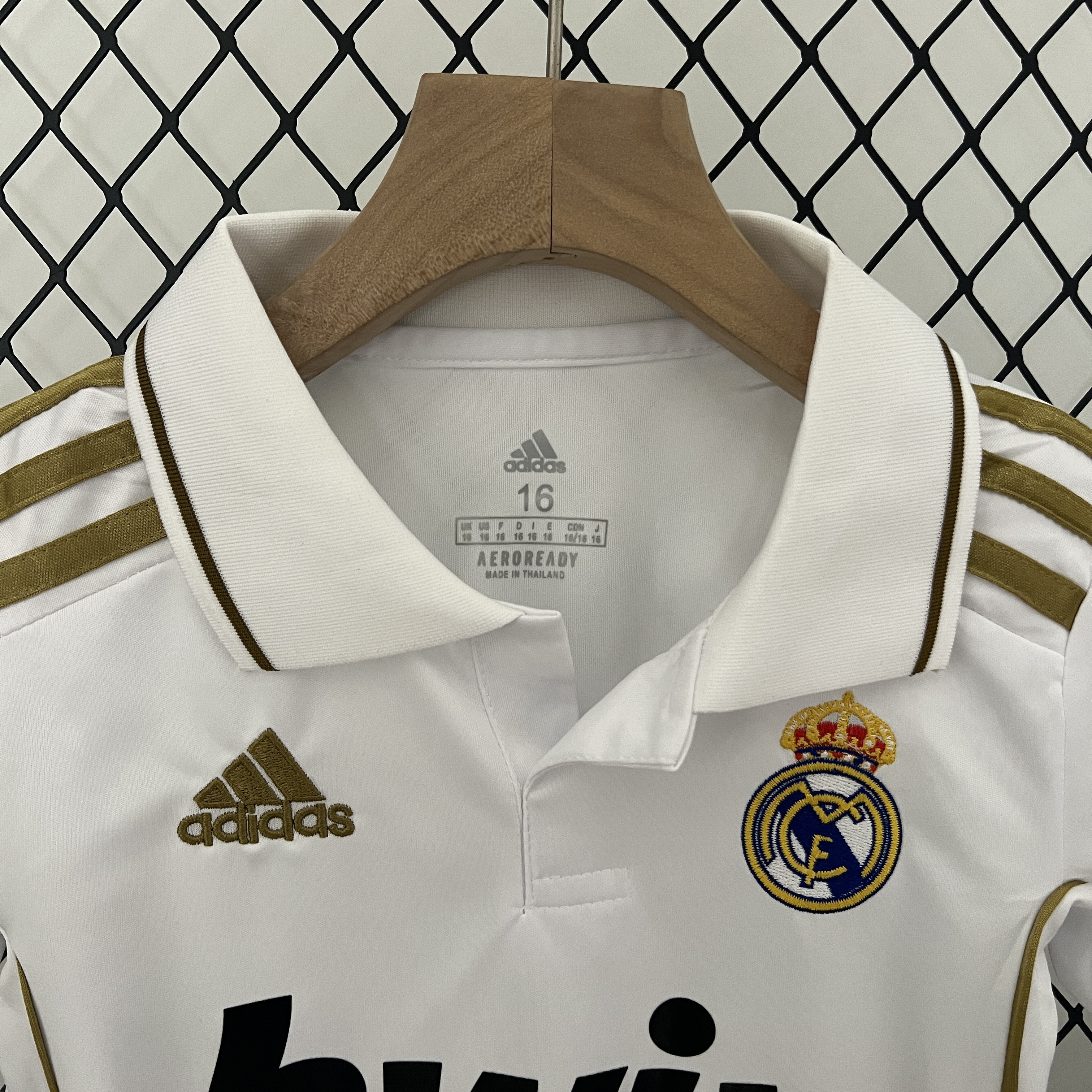 AlphaJersey-Retro Real Madrid 11-12 Home Stadium Kids Kit